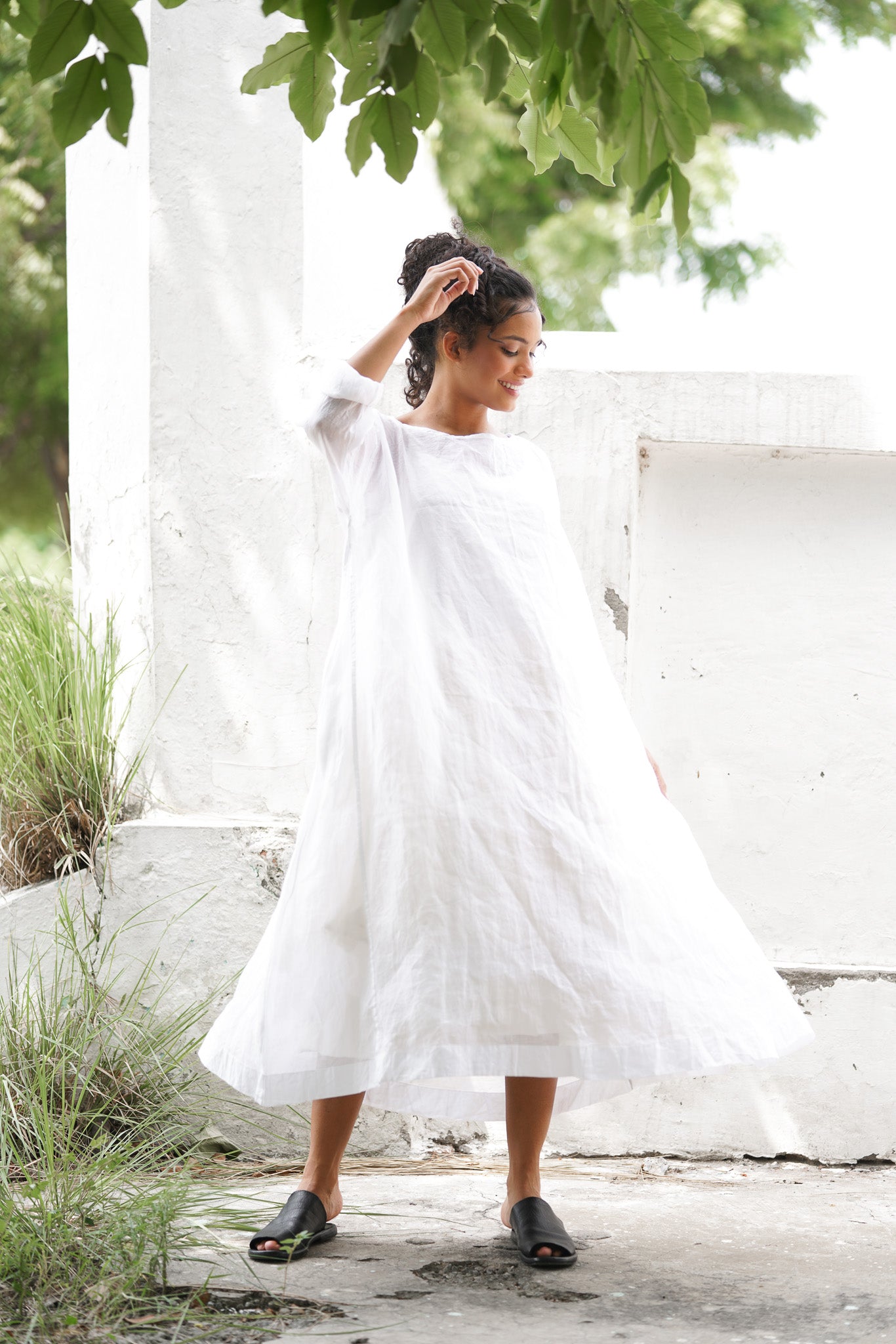 Jamila Dress - Cotton Organdy