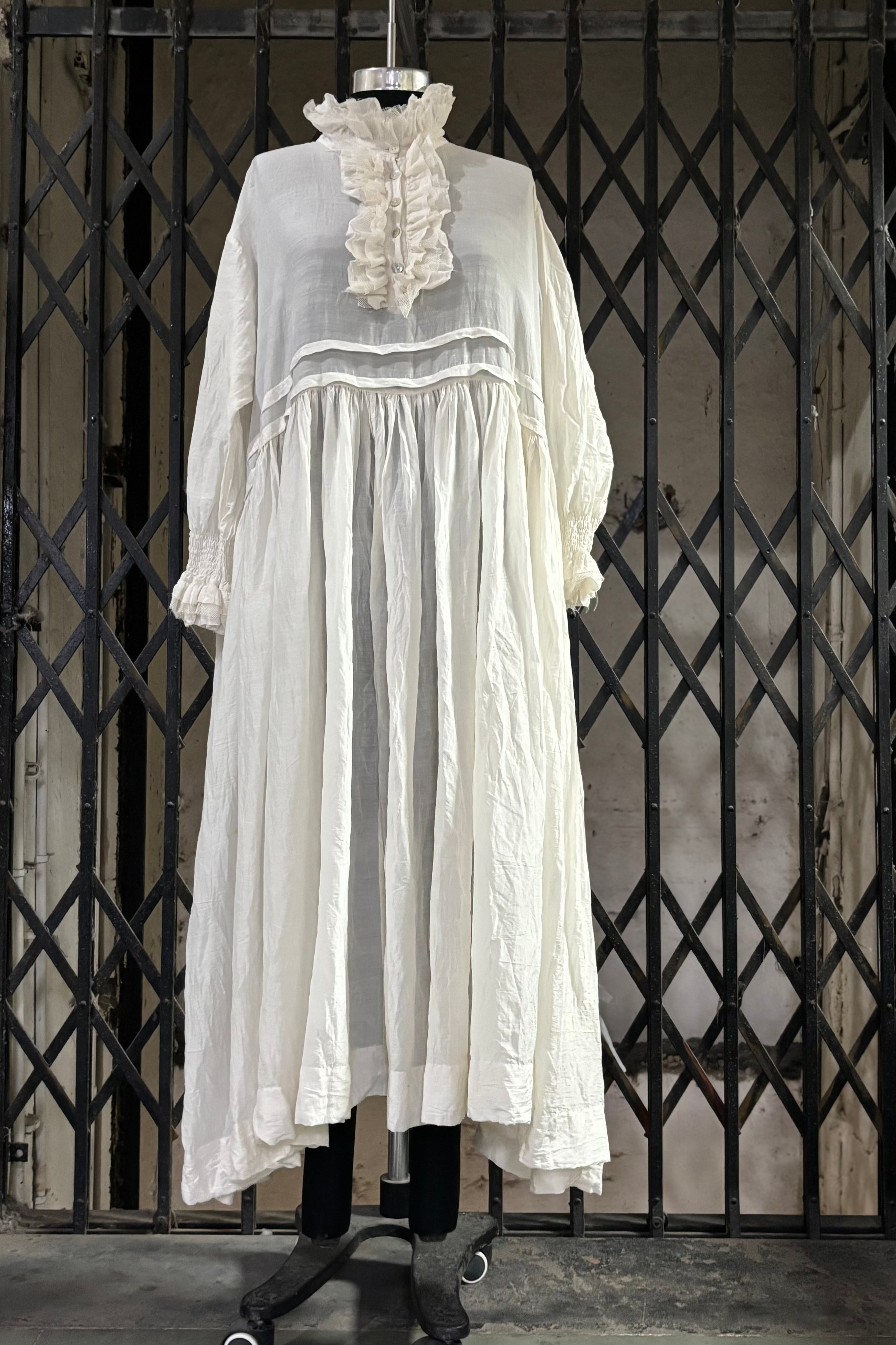 Odile Dress - Silk Cotton