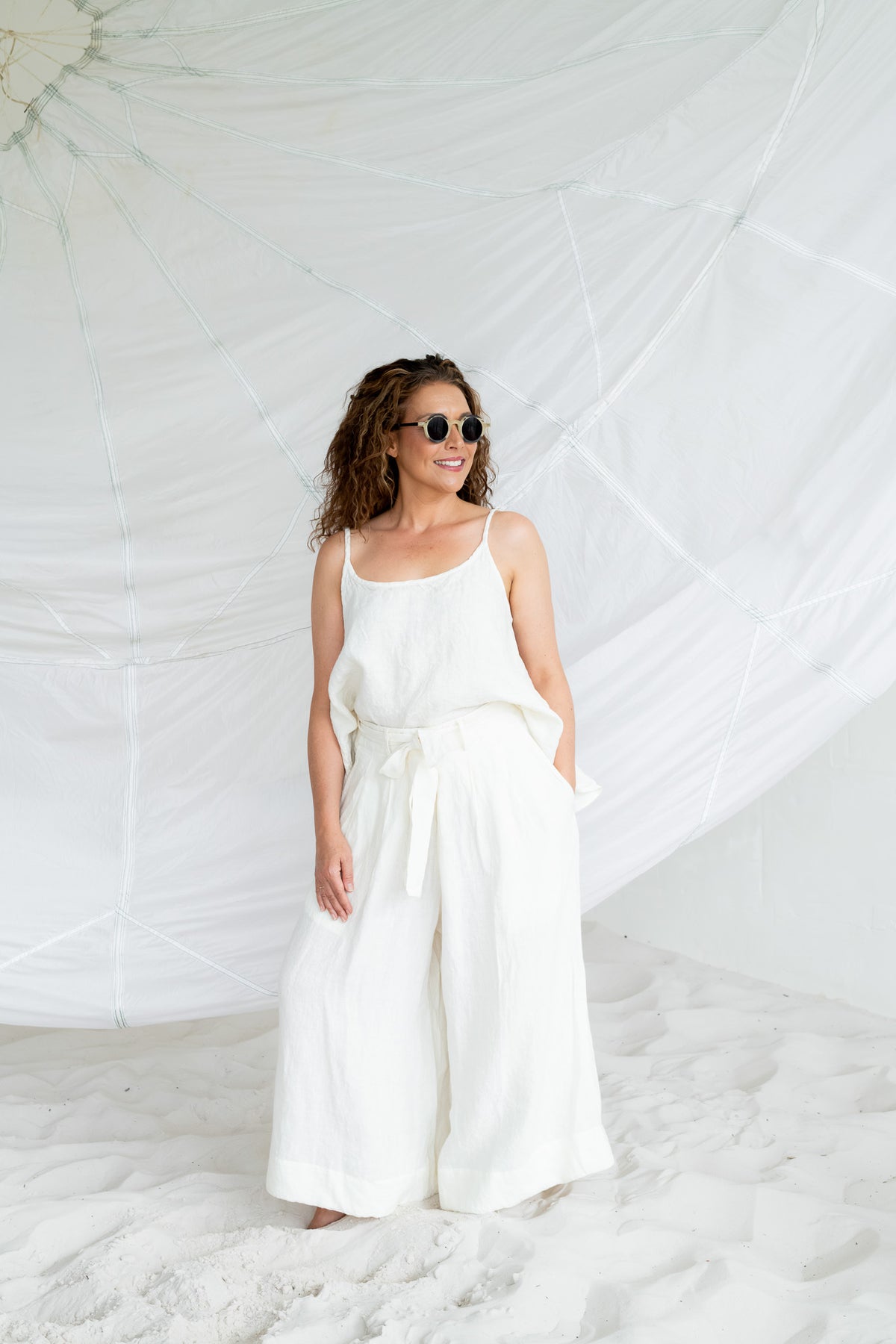 Bells Cami - Linen