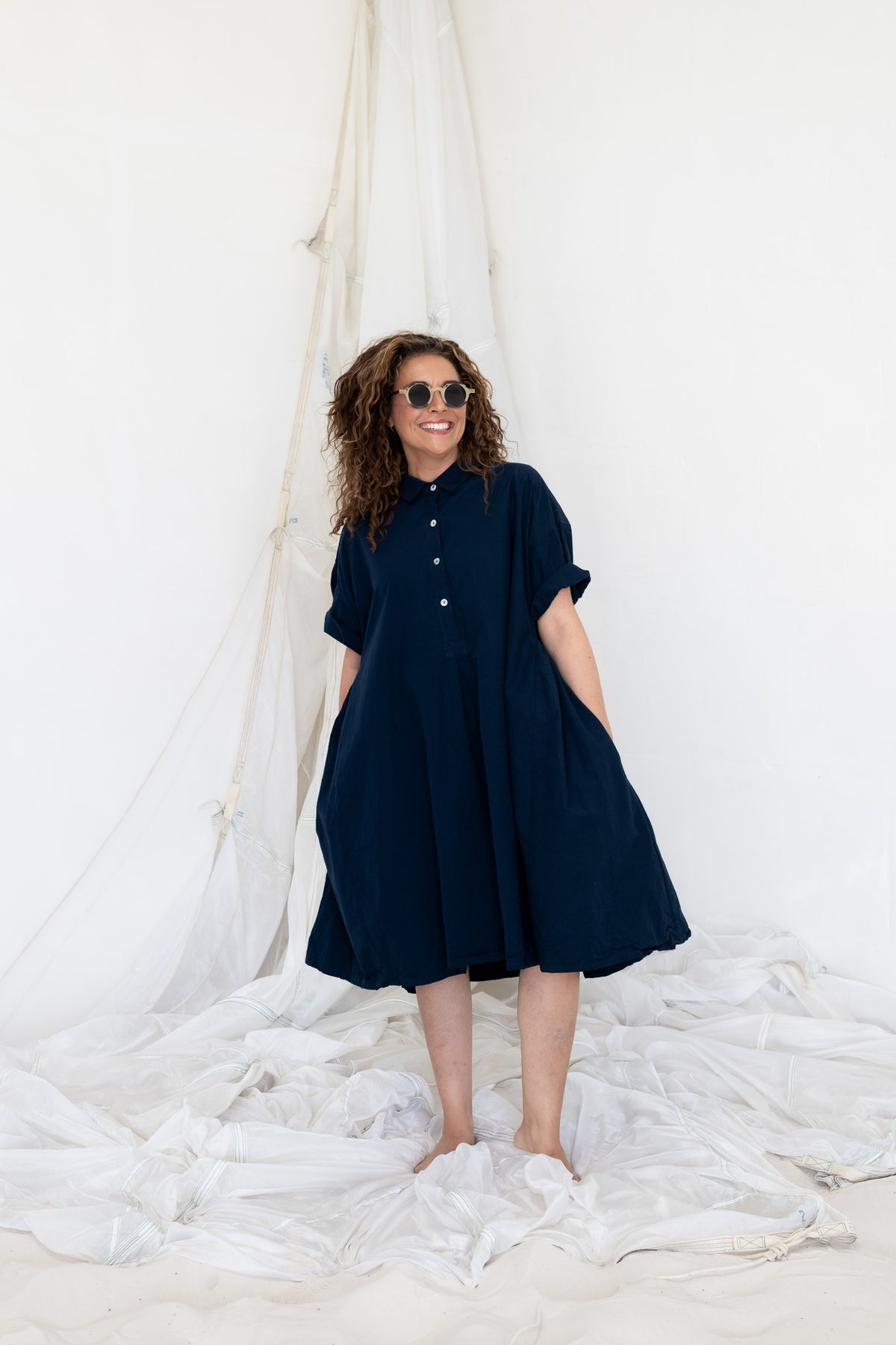 Albany Dress - Cotton Poplin