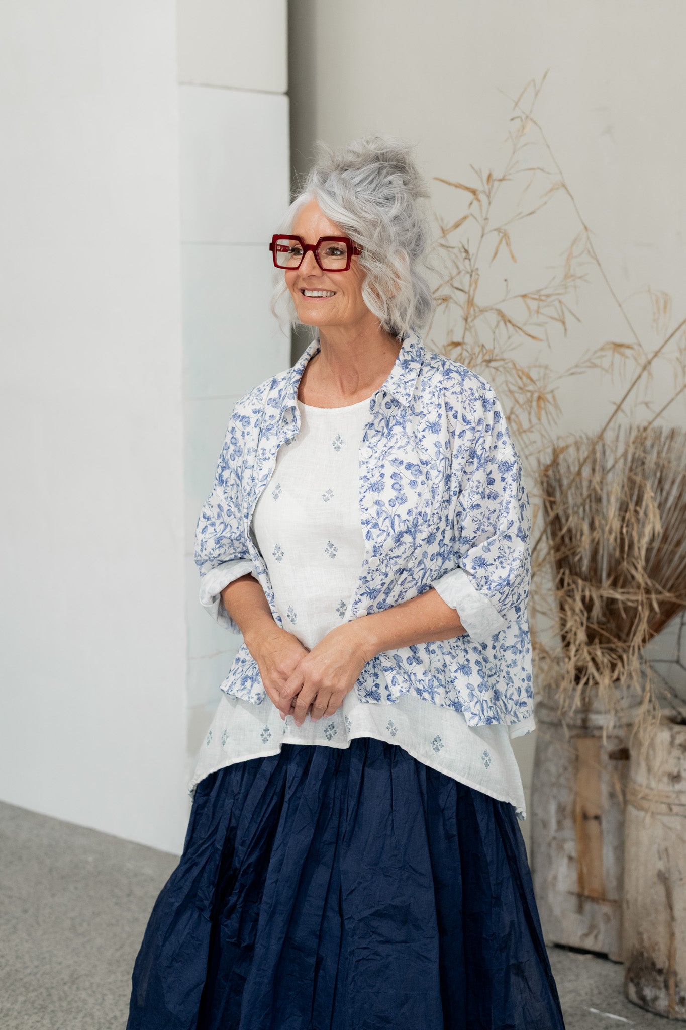 Taji Top - Linen