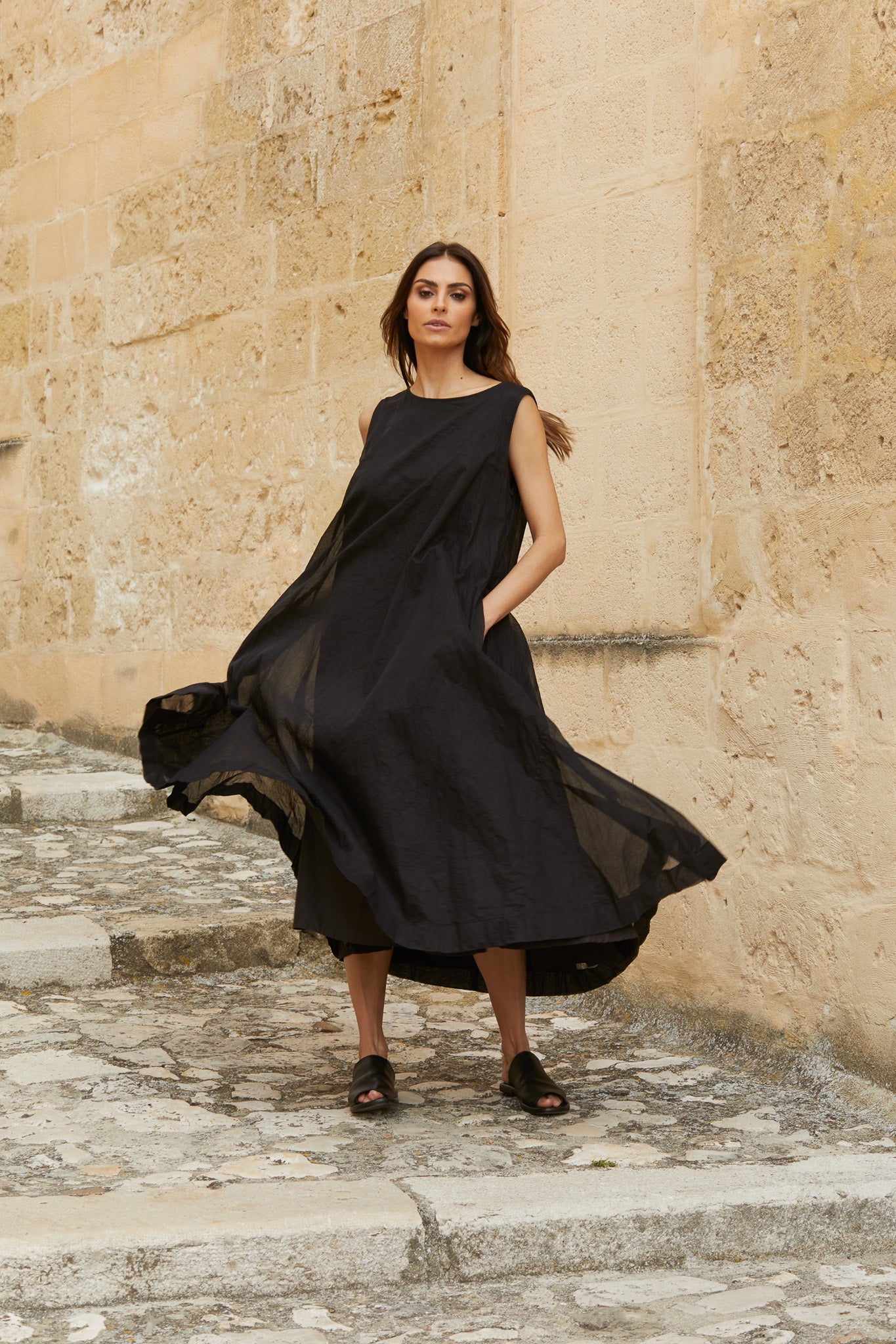 Zahra Dress - Cotton Organdy & Paper Cotton is a unique fashion creation from MegbyDesign within our Dress range.