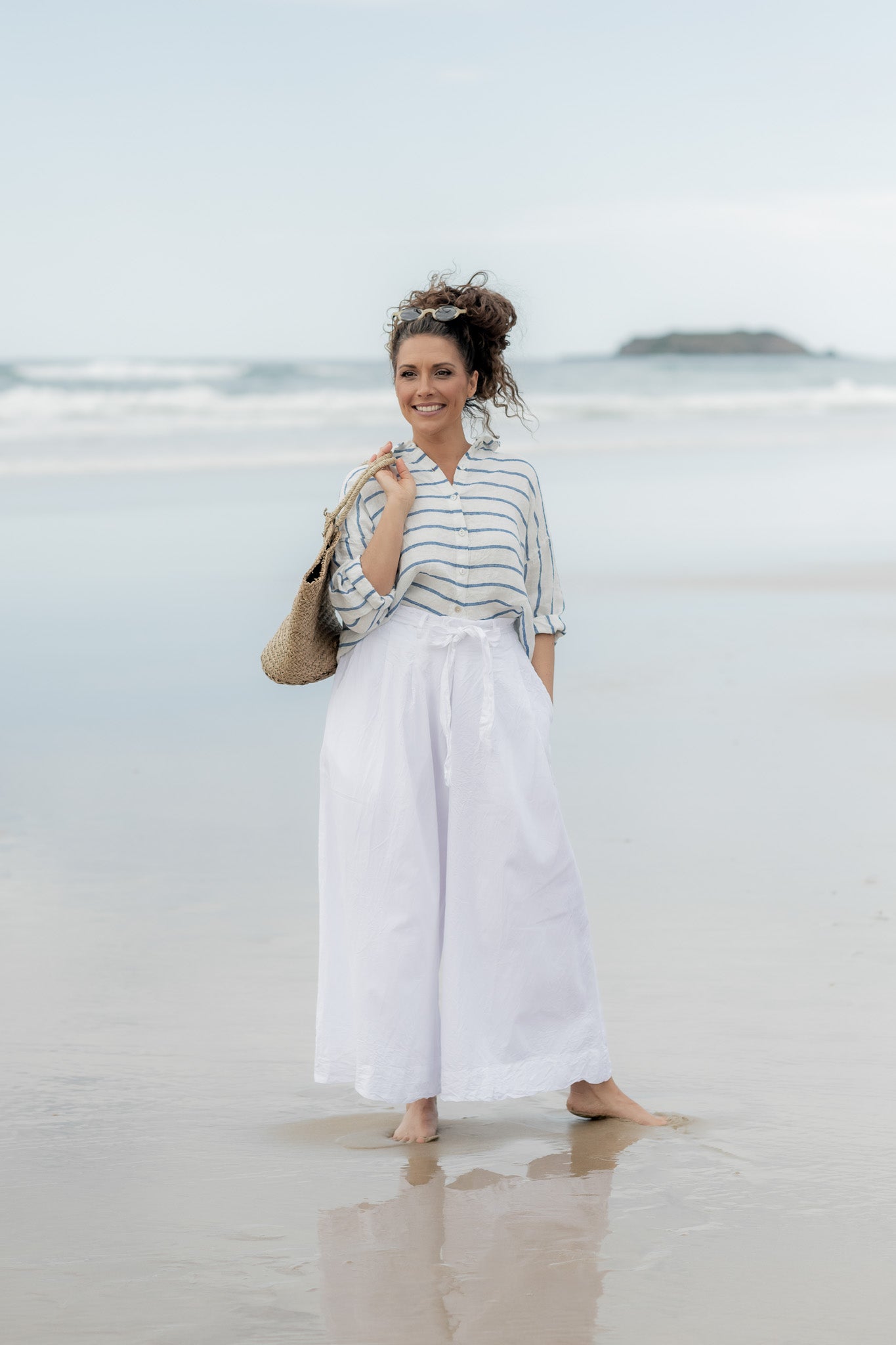 Harriet Trouser - Cotton Poplin