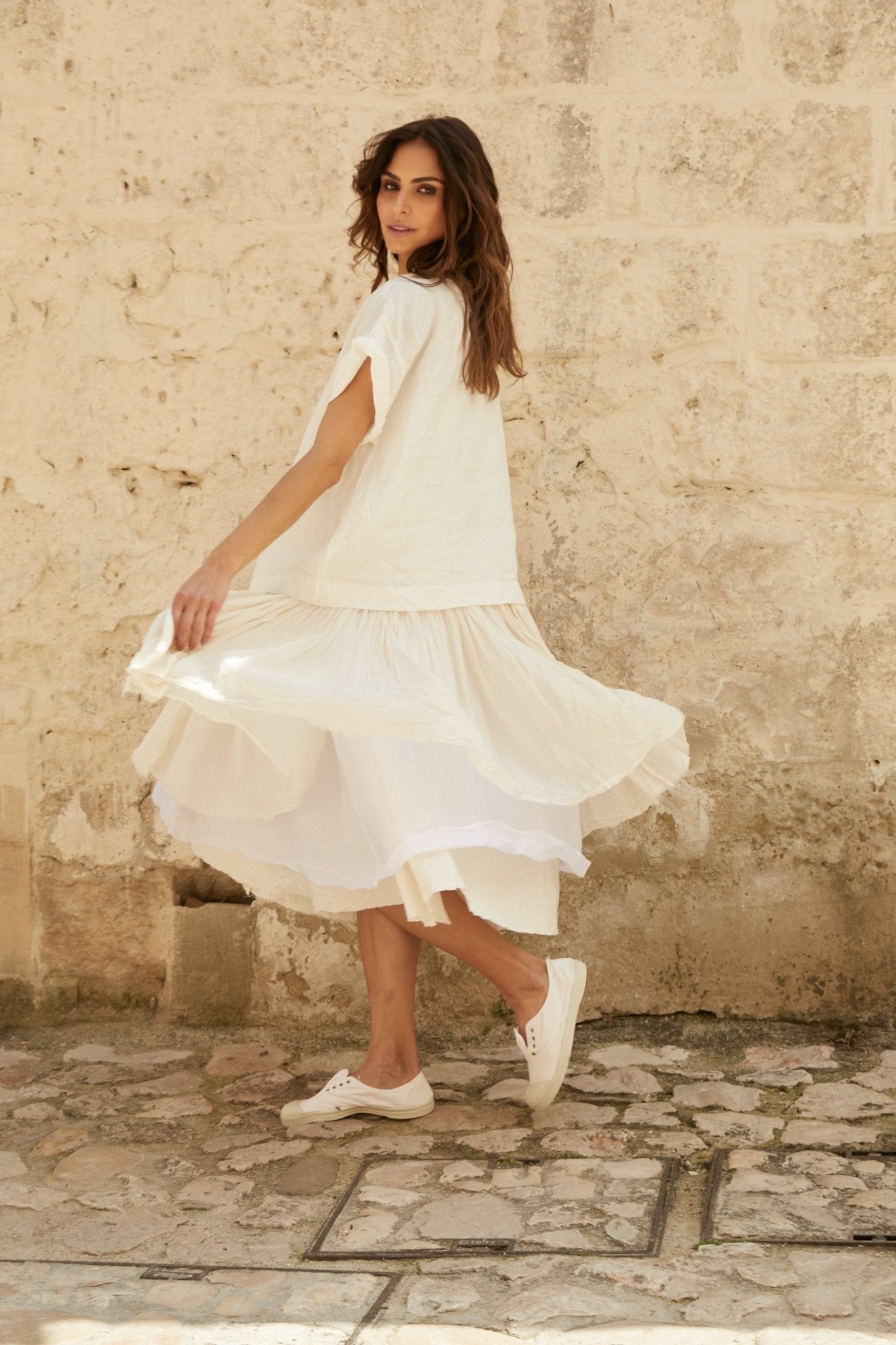 Amélie Tutu Slip Short - Gauze Cotton - MegbyDesign