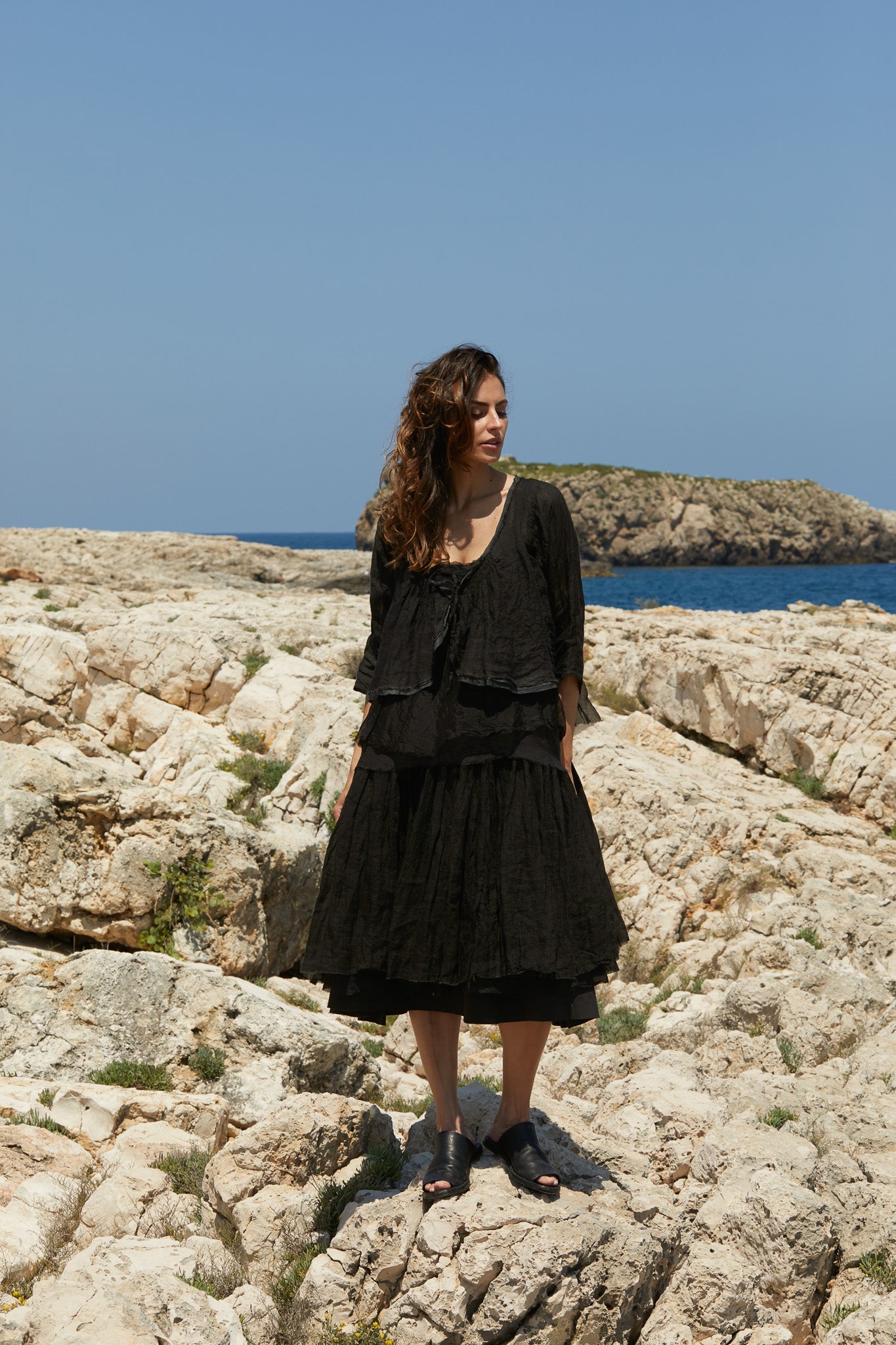 Amélie Tutu Slip Short - Gauze Linen - MegbyDesign