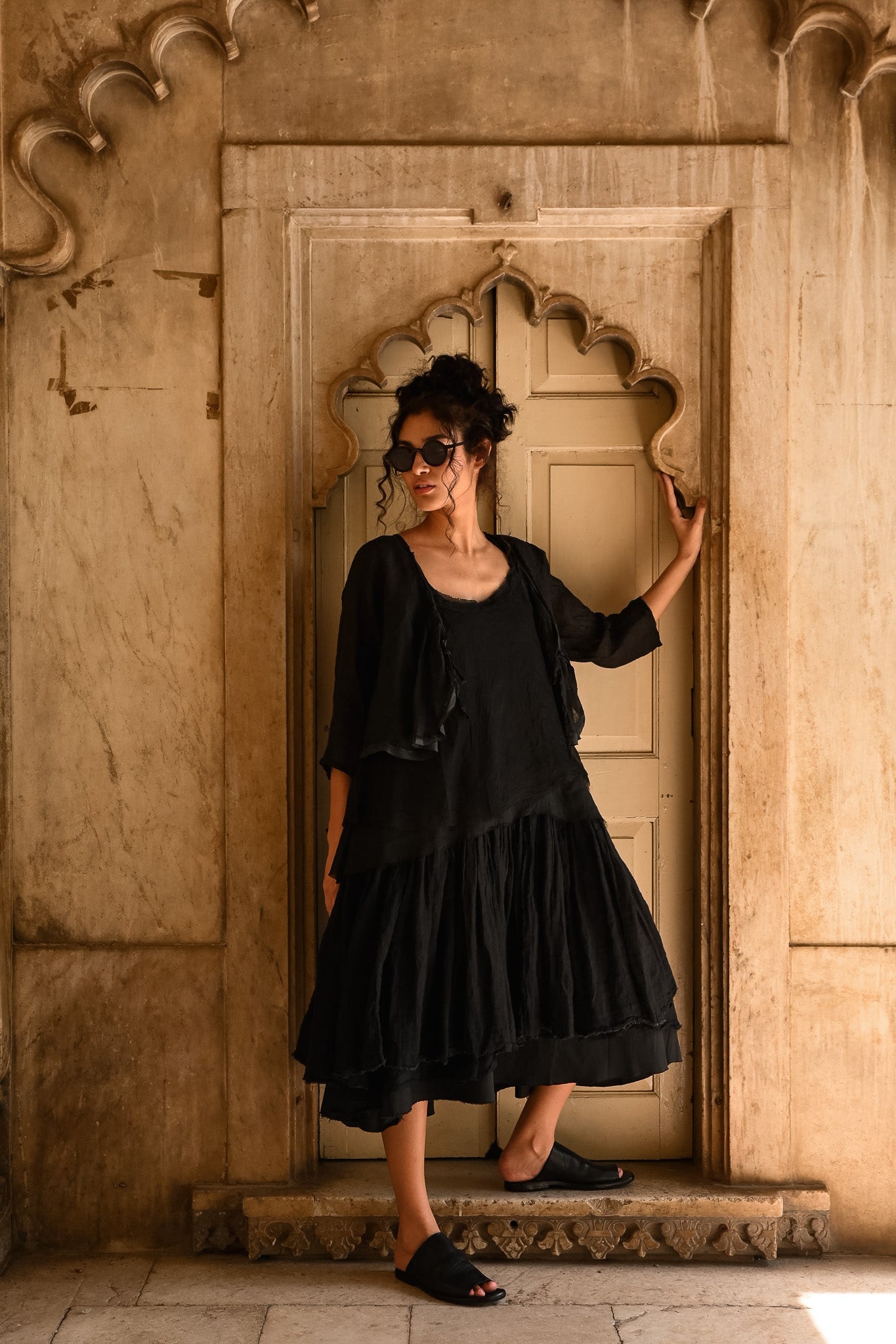 Amélie Tutu Slip Short - Gauze Linen - MegbyDesign