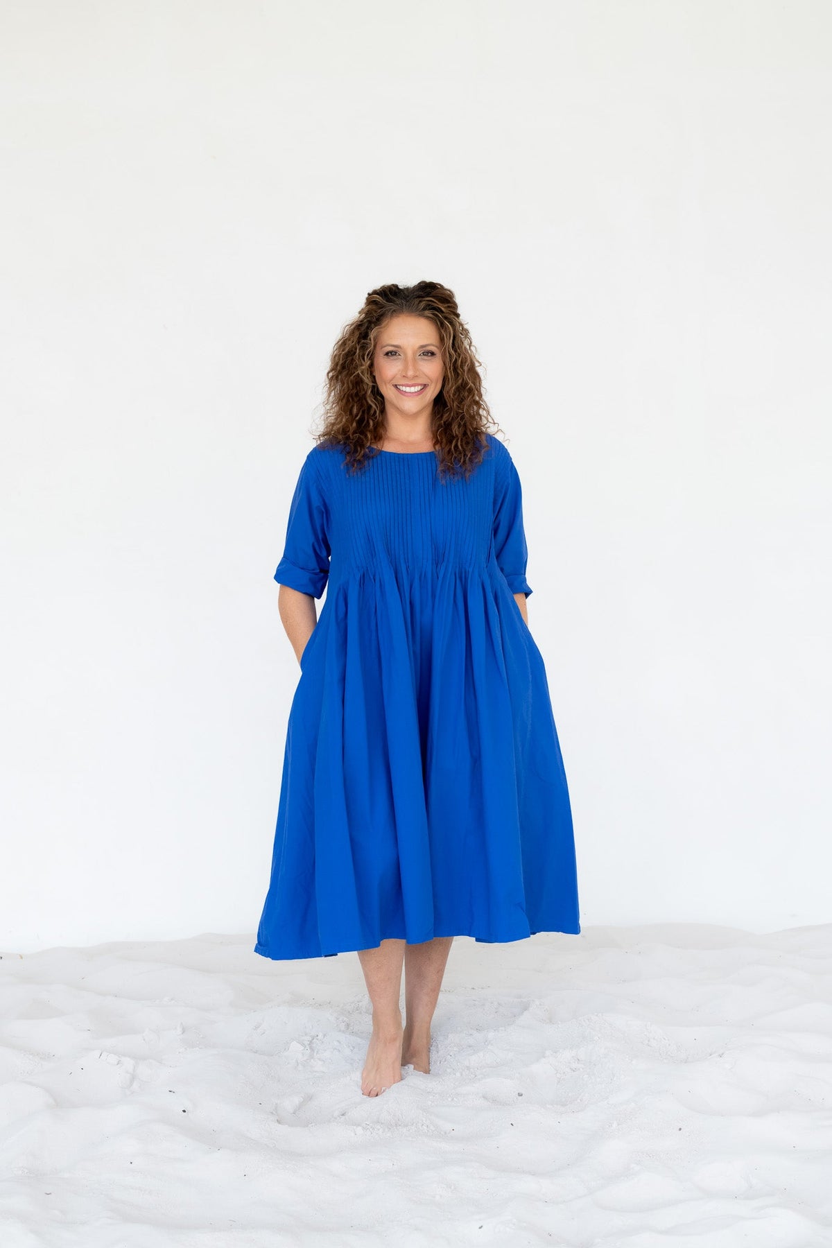 Asili Dress - Cotton Poplin - MegbyDesign