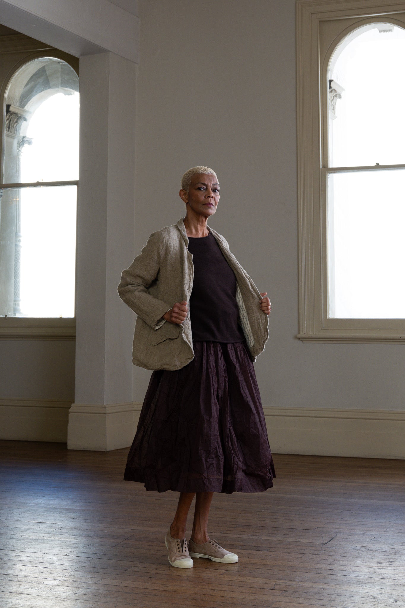 Baridi Jacket - Raw Linen - MegbyDesign