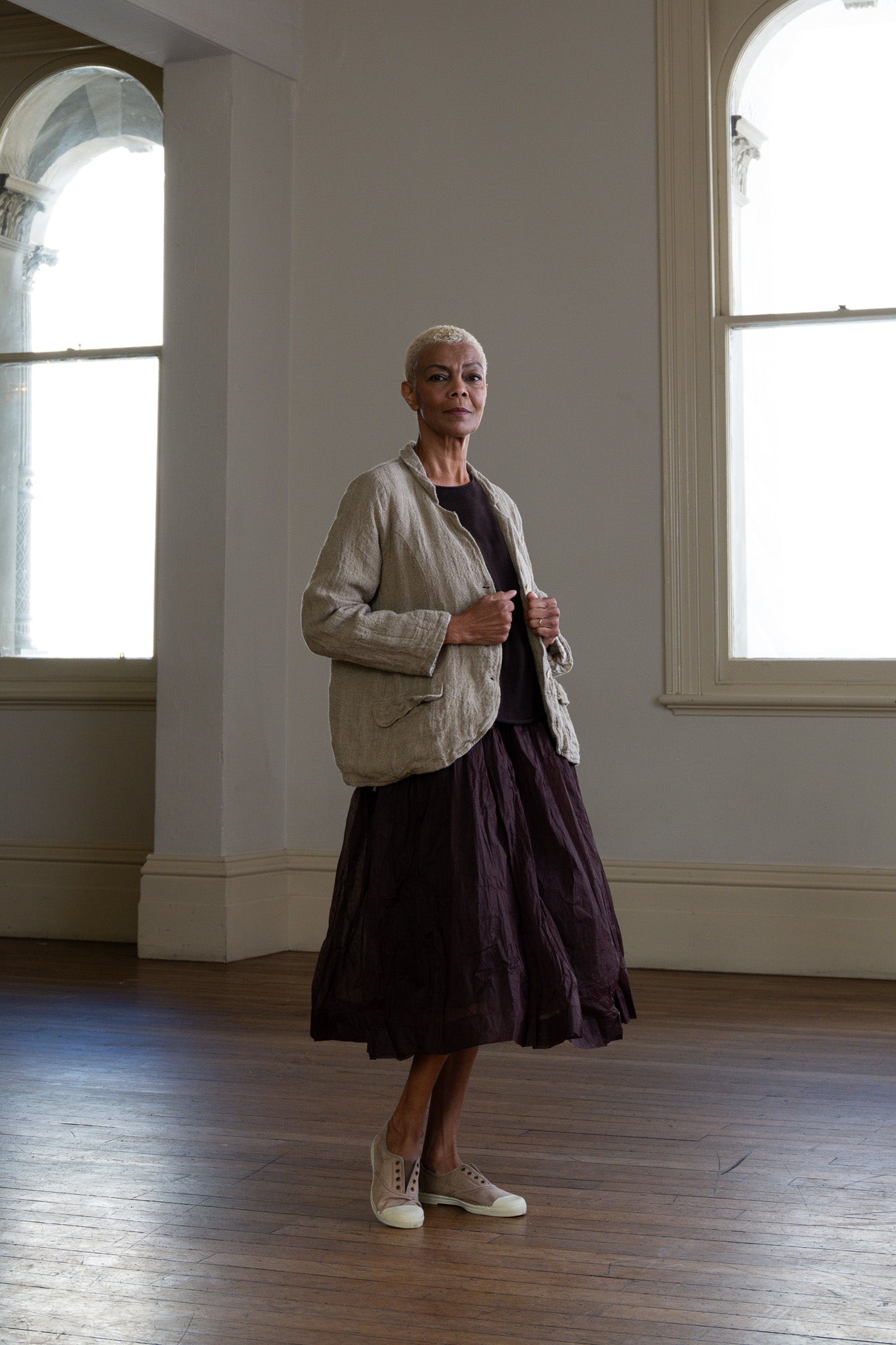 Baridi Jacket - Raw Linen - MegbyDesign