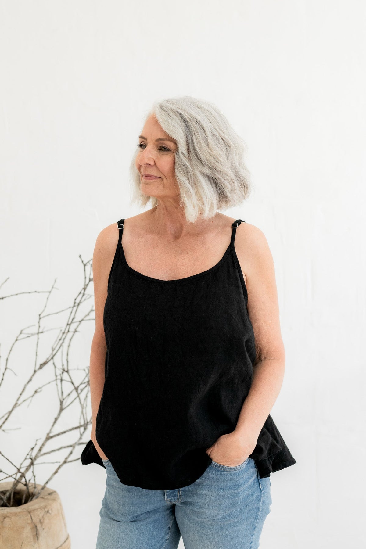 Bells Cami - Linen - MegbyDesign