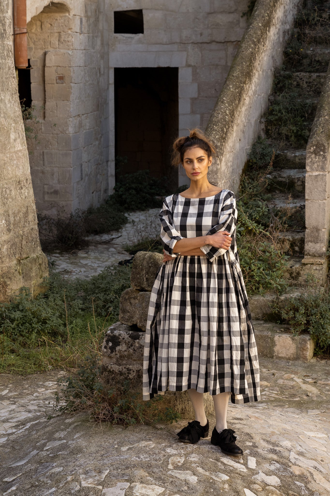 Billy Dress - Cotton Canvas - MegbyDesign