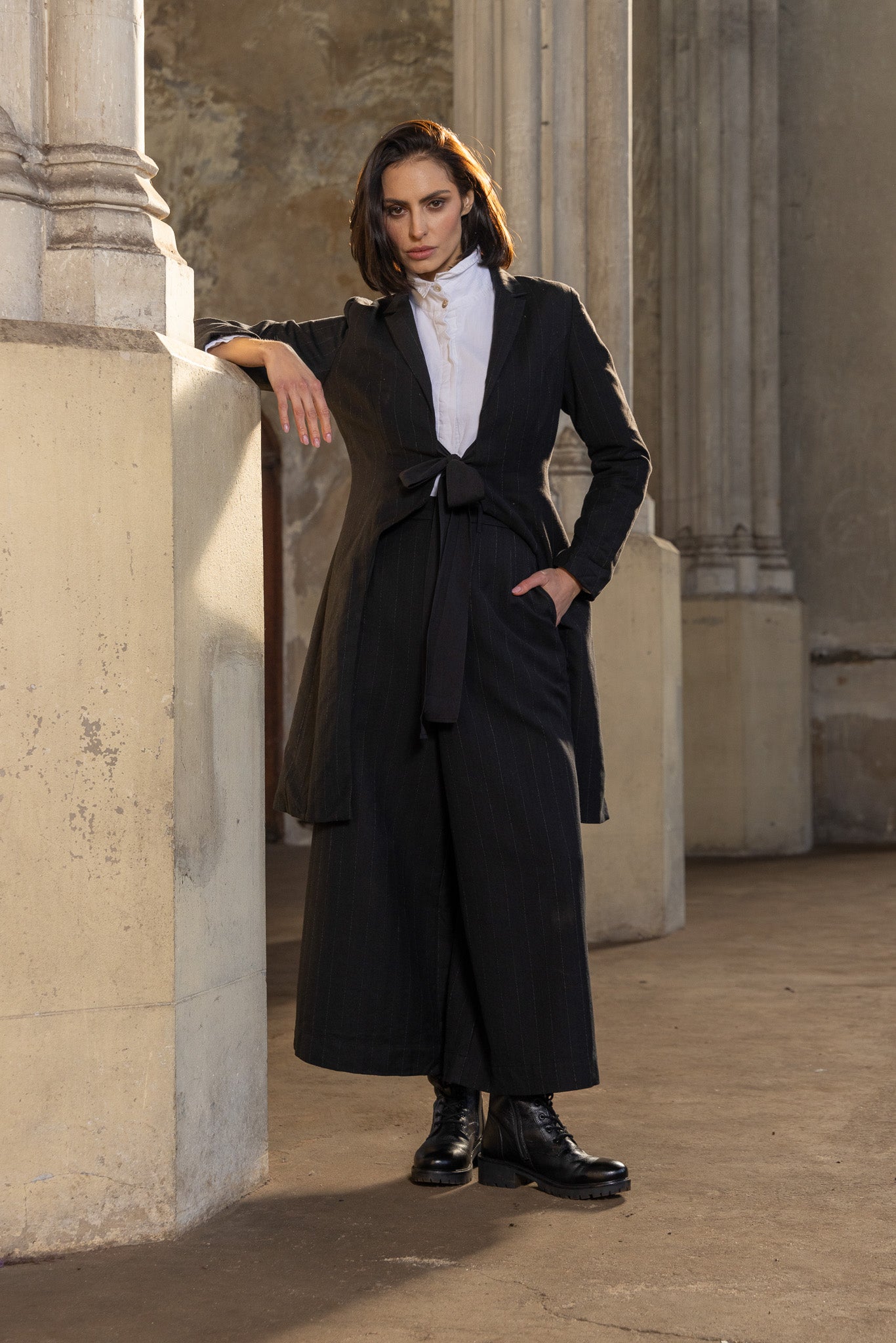 Blair Jacket - Wool & Cotton - MegbyDesign