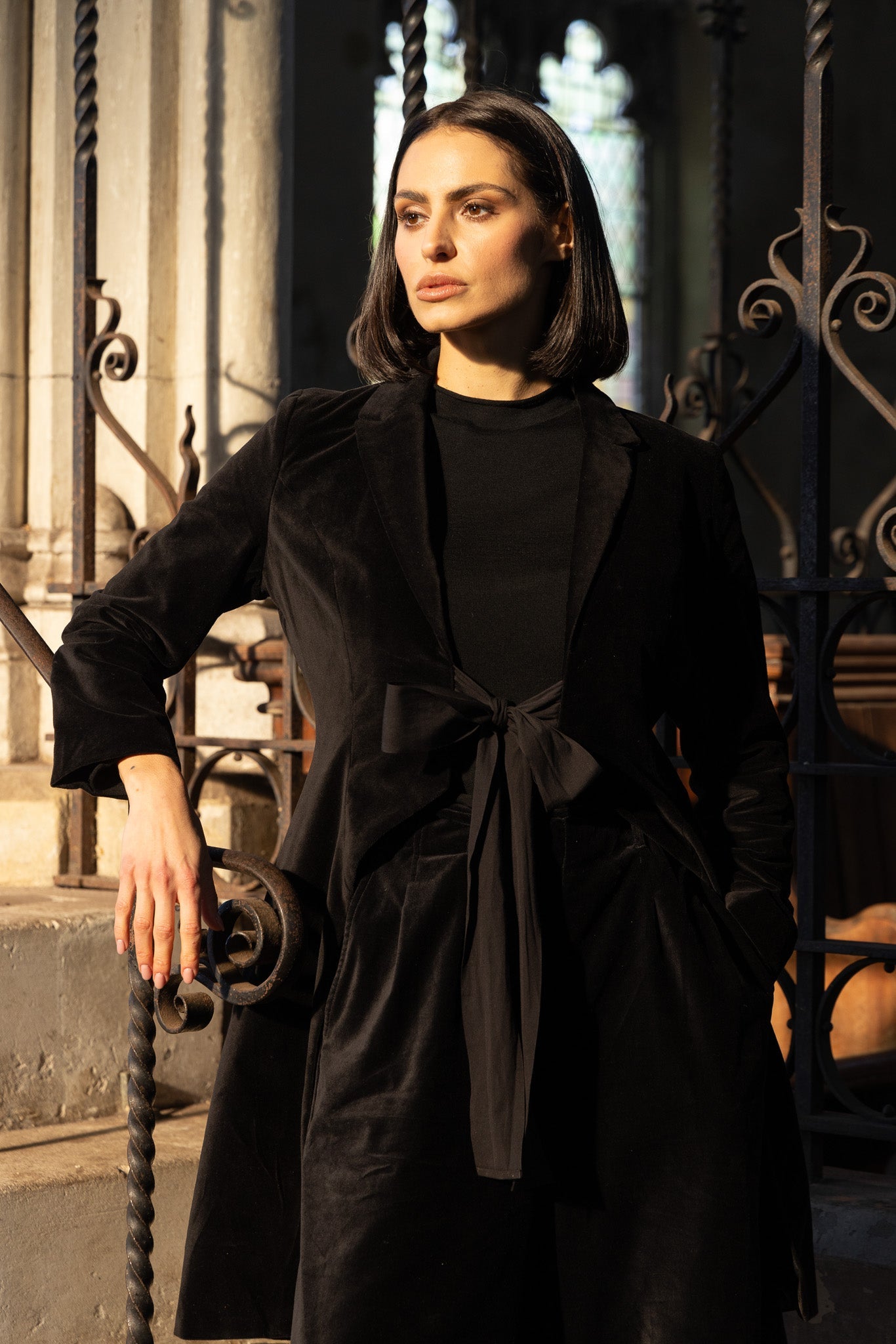 Blaire Jacket - Cotton Velvet - MegbyDesign