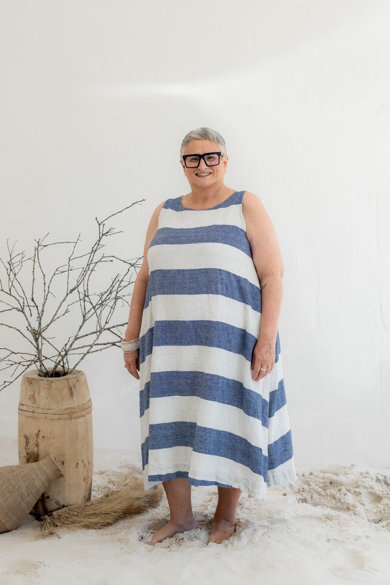 Bronte Dress - Linen - MegbyDesign