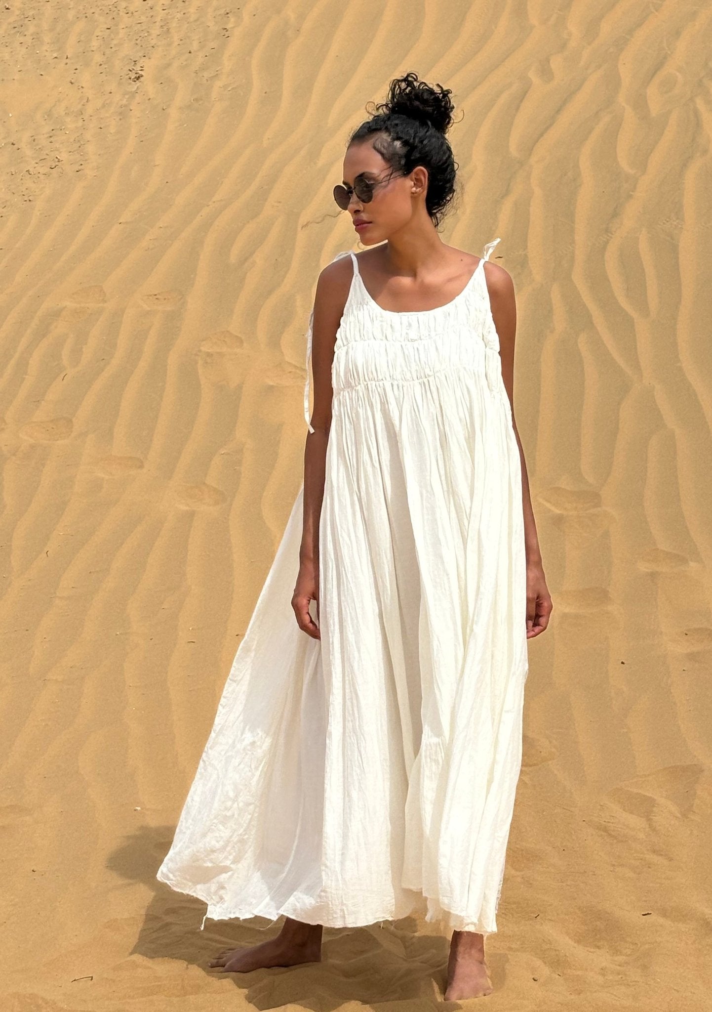 Corina Dress - Cotton Silk - MegbyDesign