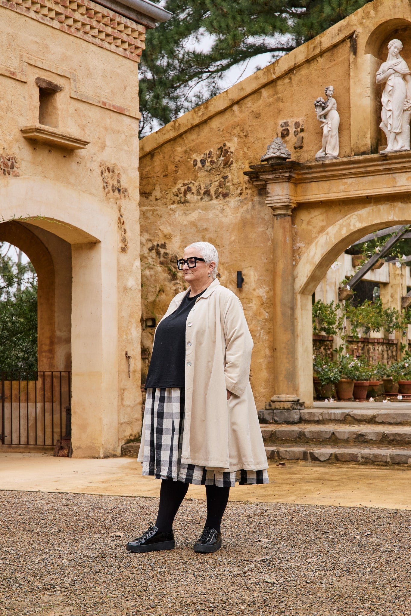 DeVille Coat - Cotton Velvet - MegbyDesign