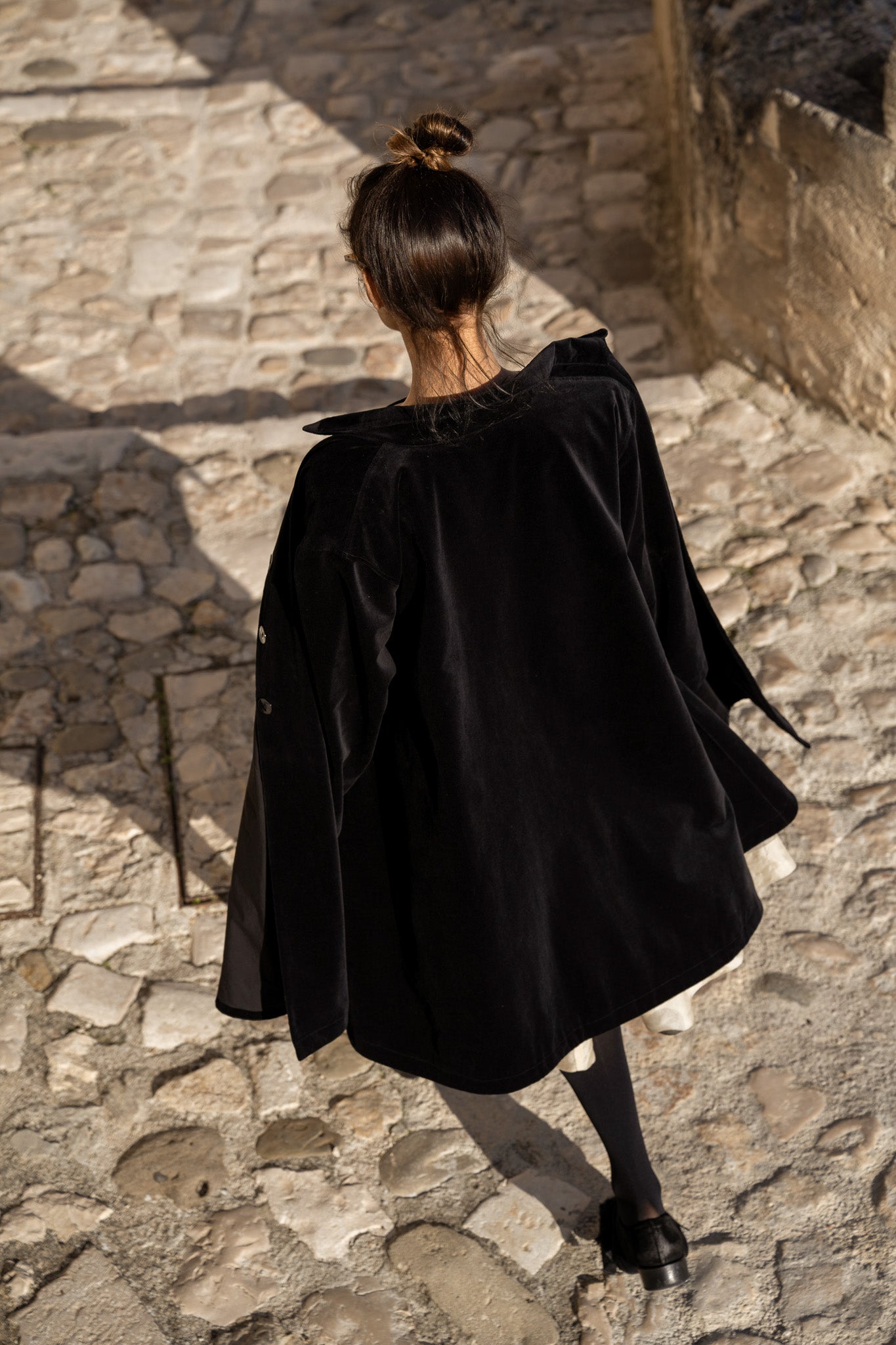 DeVille Coat - Cotton Velvet - MegbyDesign
