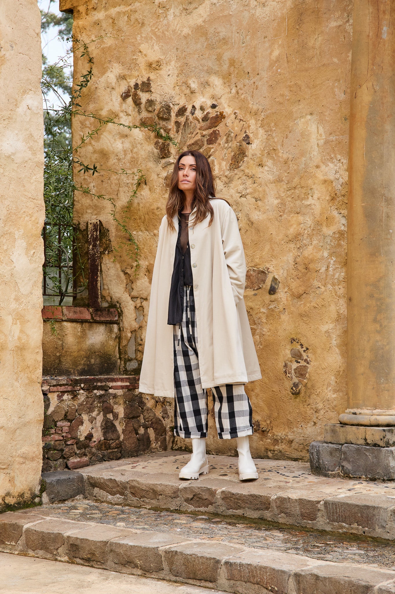 DeVille Coat - Cotton Velvet - MegbyDesign