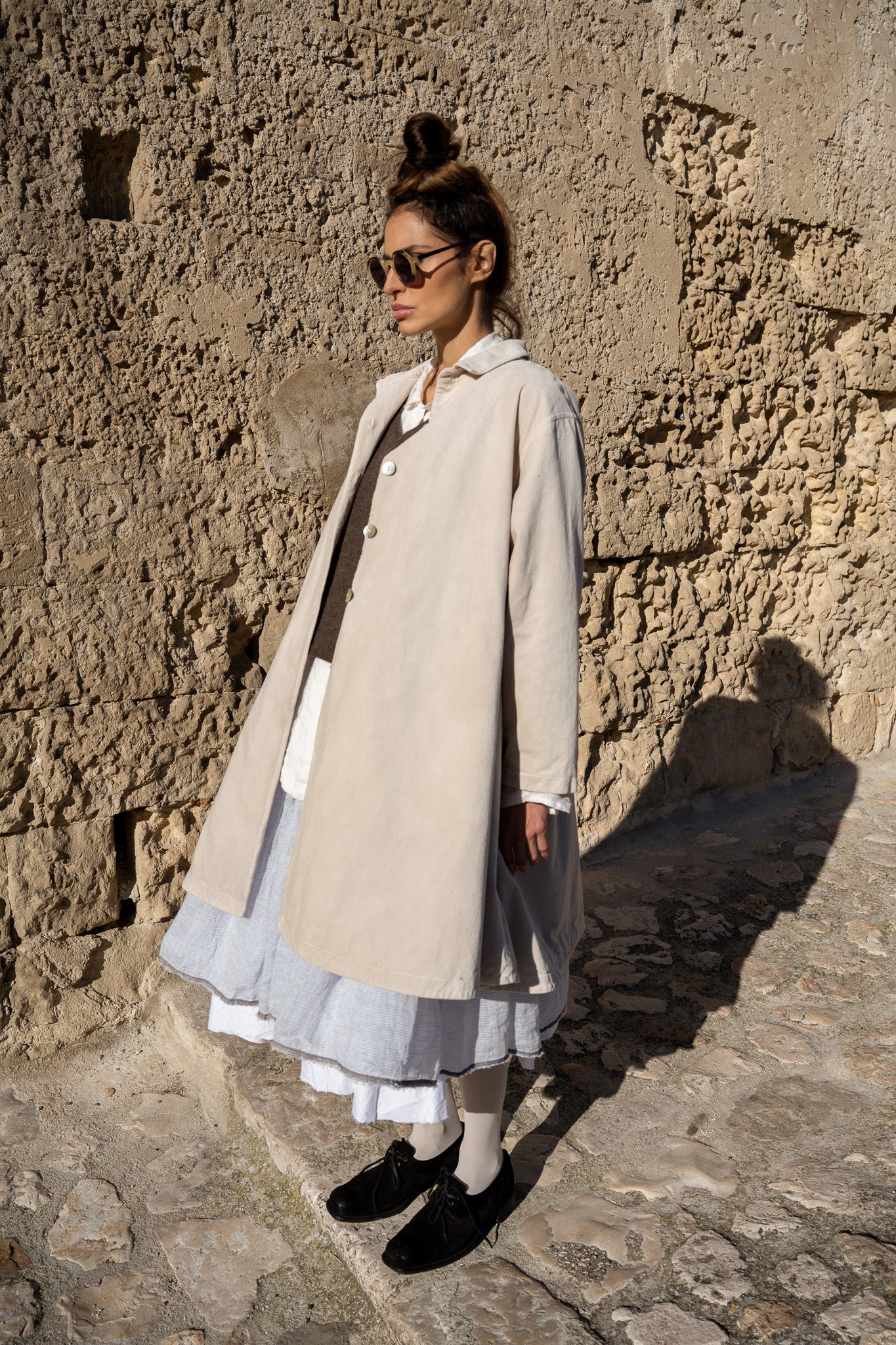 DeVille Coat - Cotton Velvet - MegbyDesign