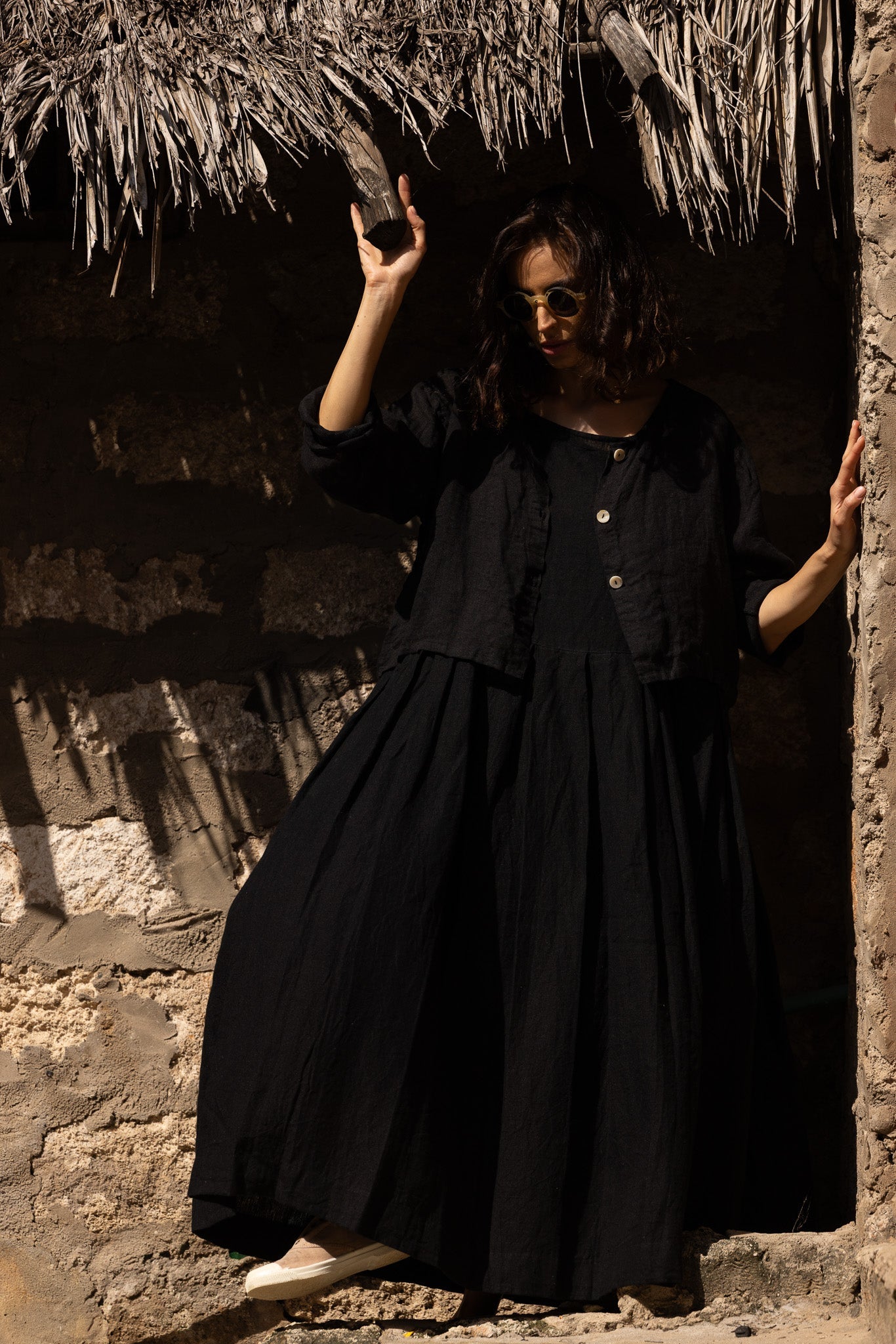 Doto Jacket - Gauze Linen - MegbyDesign