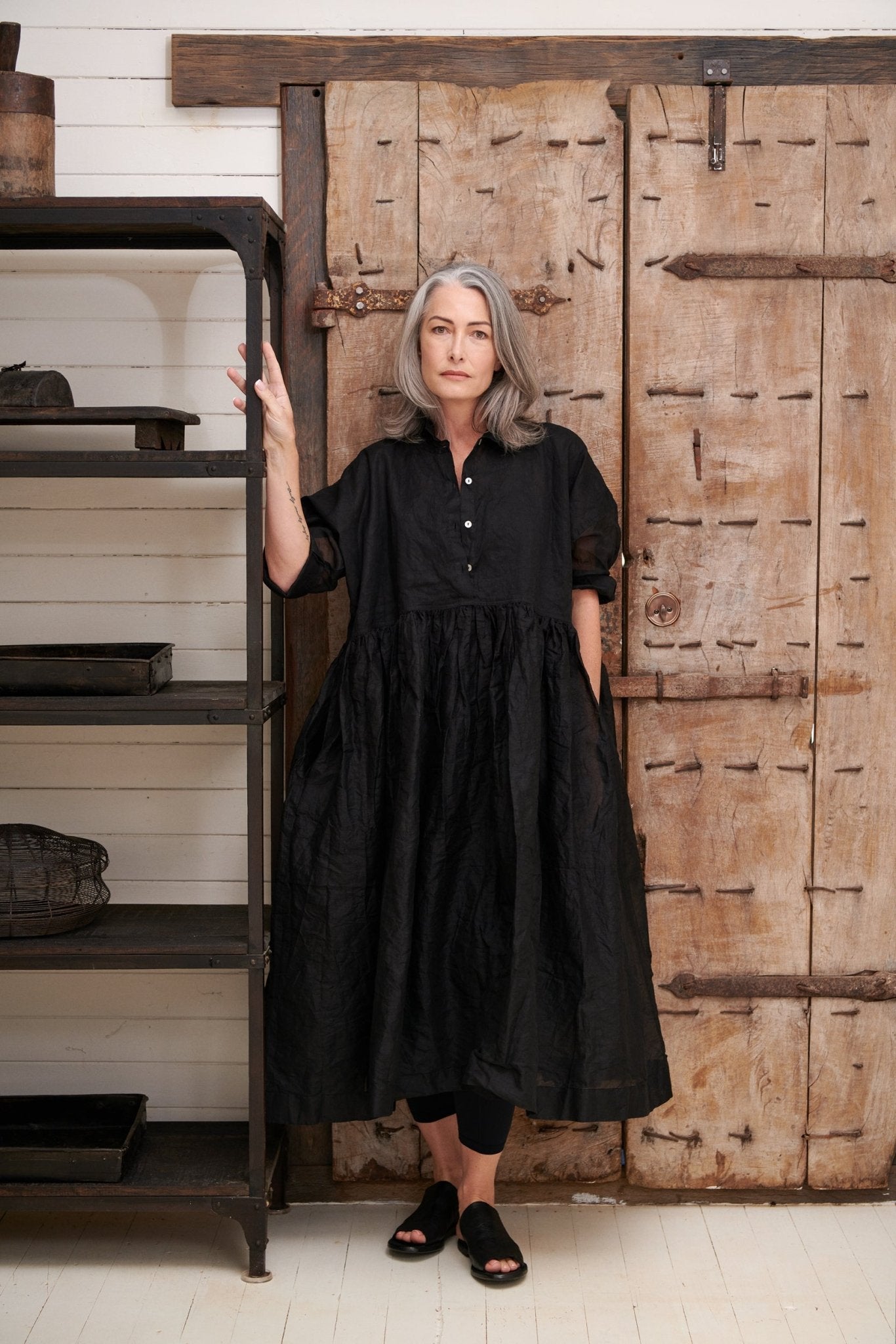 Edith Dress - Cotton Organdy - MegbyDesign