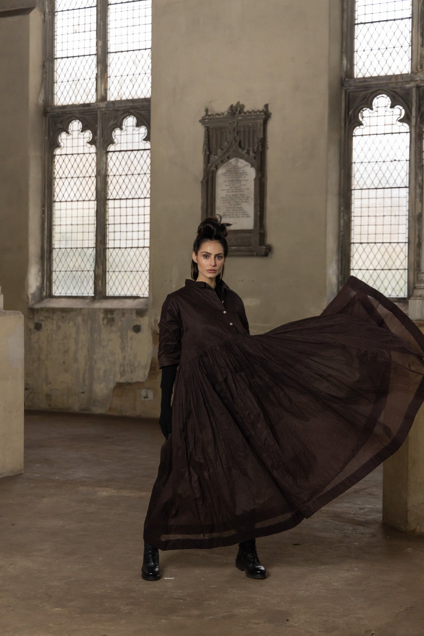 Edith Dress - Cotton Organdy - MegbyDesign