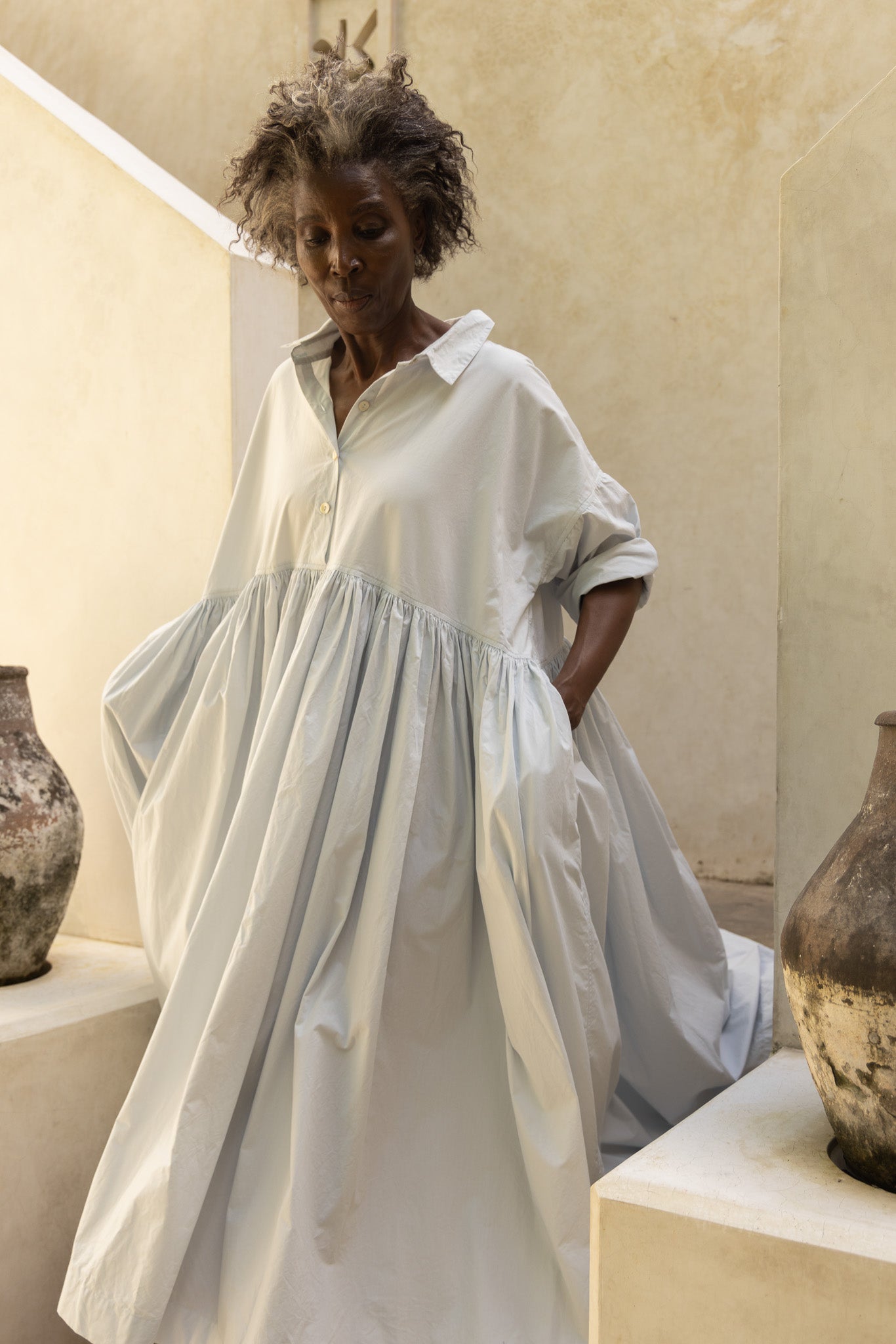 Edith Dress - Cotton Poplin - MegbyDesign