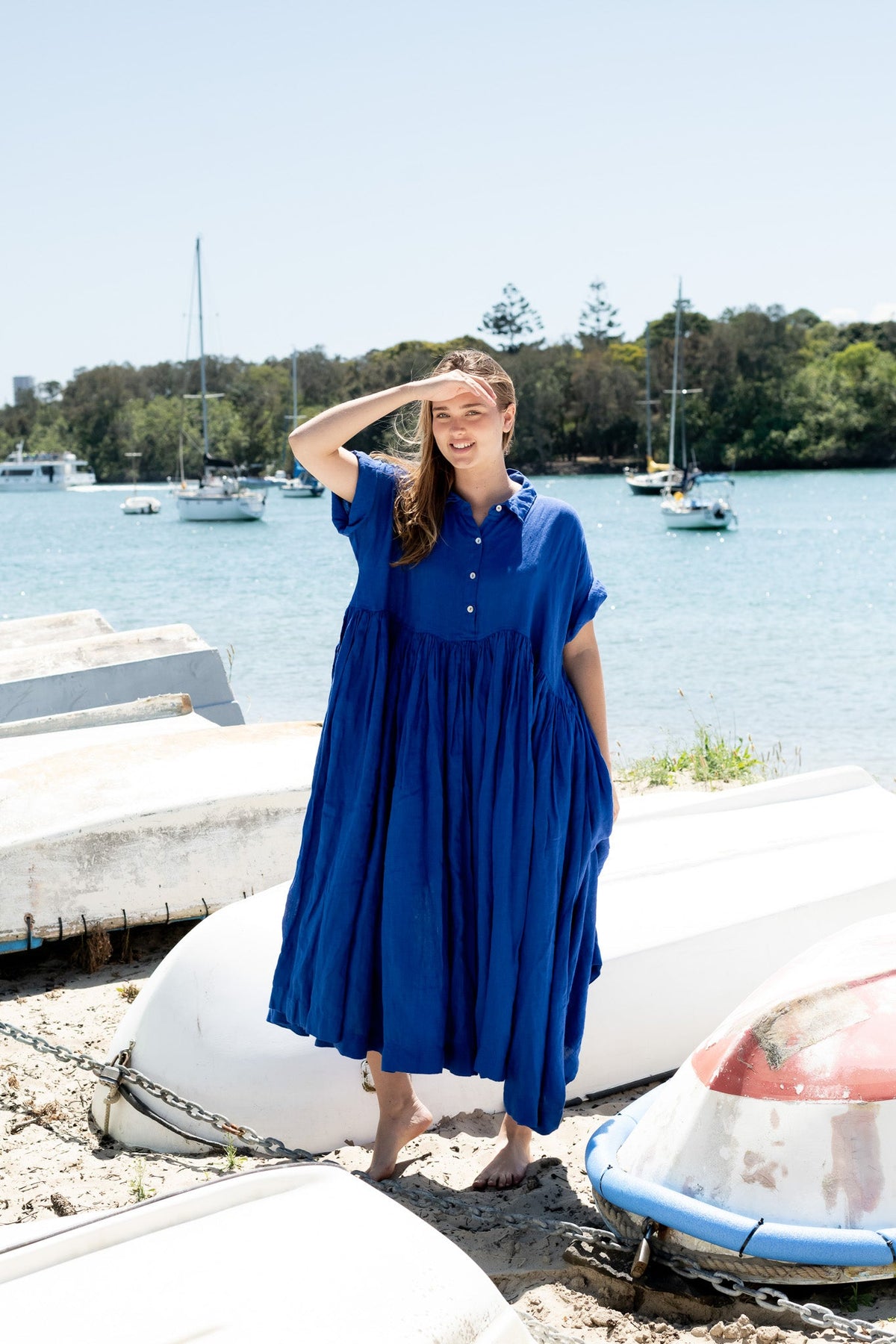 Edith Dress - Linen - MegbyDesign