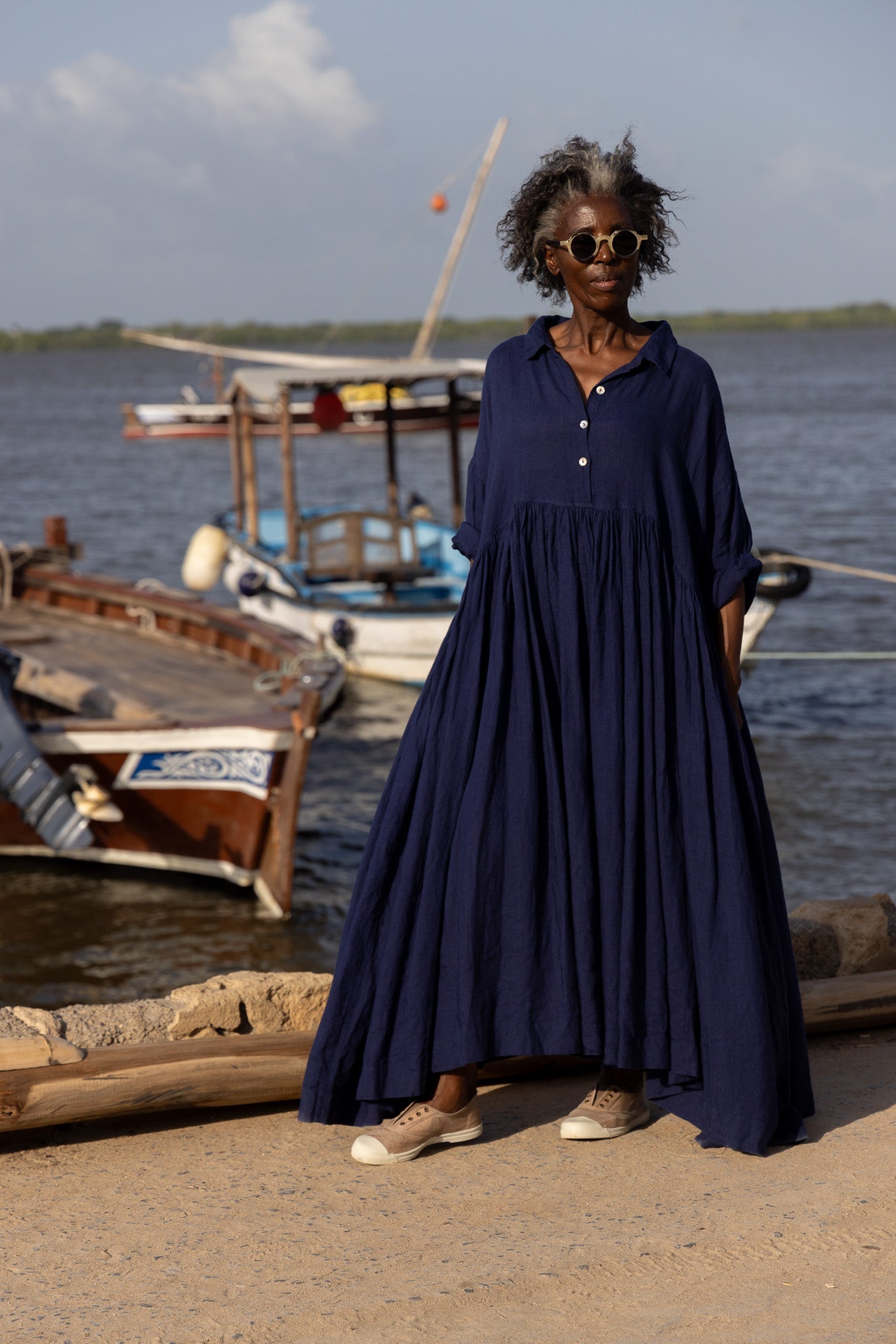 Edith Dress - Linen - MegbyDesign