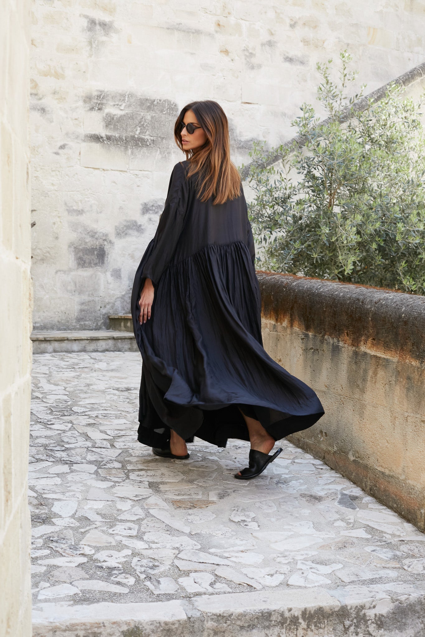 Edith Long Dress - Silk - MegbyDesign
