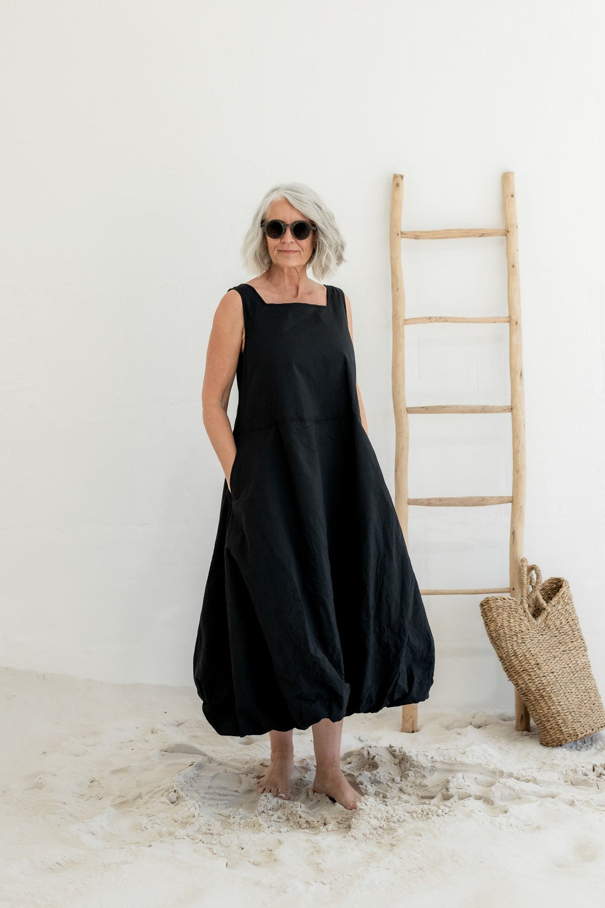 Fitzroy Dress - Cotton Poplin - MegbyDesign