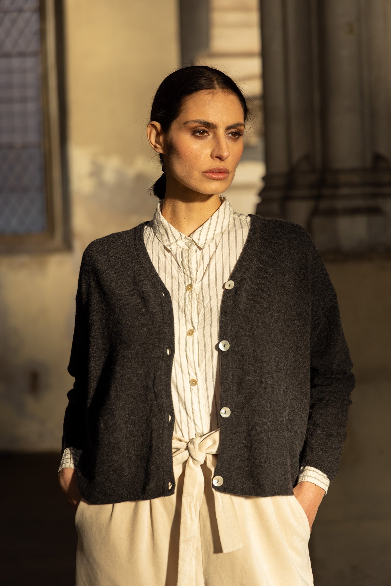 Freya Cardigan - Wool - MegbyDesign