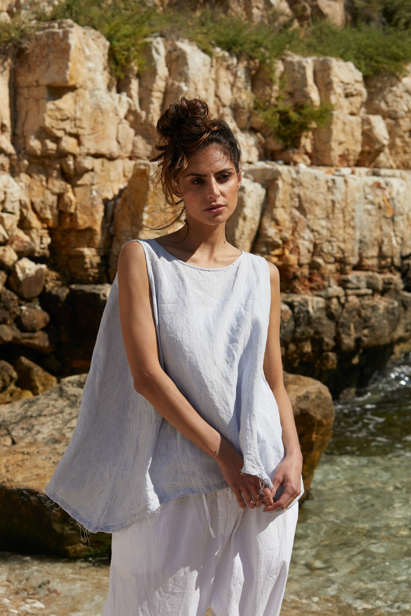 Gia Top - Linen - MegbyDesign