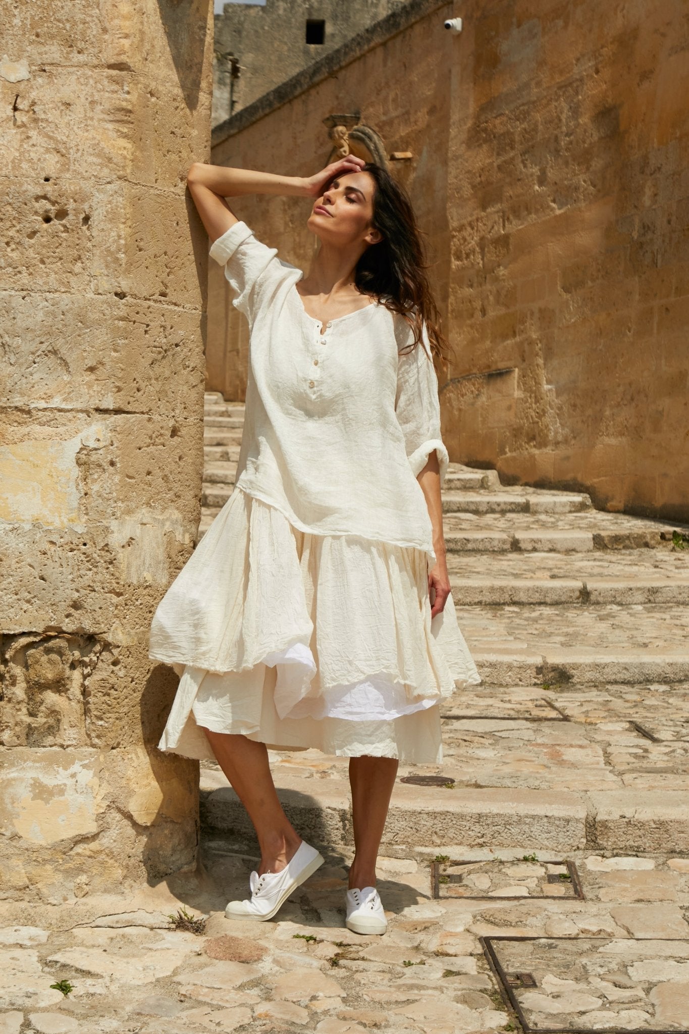 Hadley Top - Gauze Linen - MegbyDesign