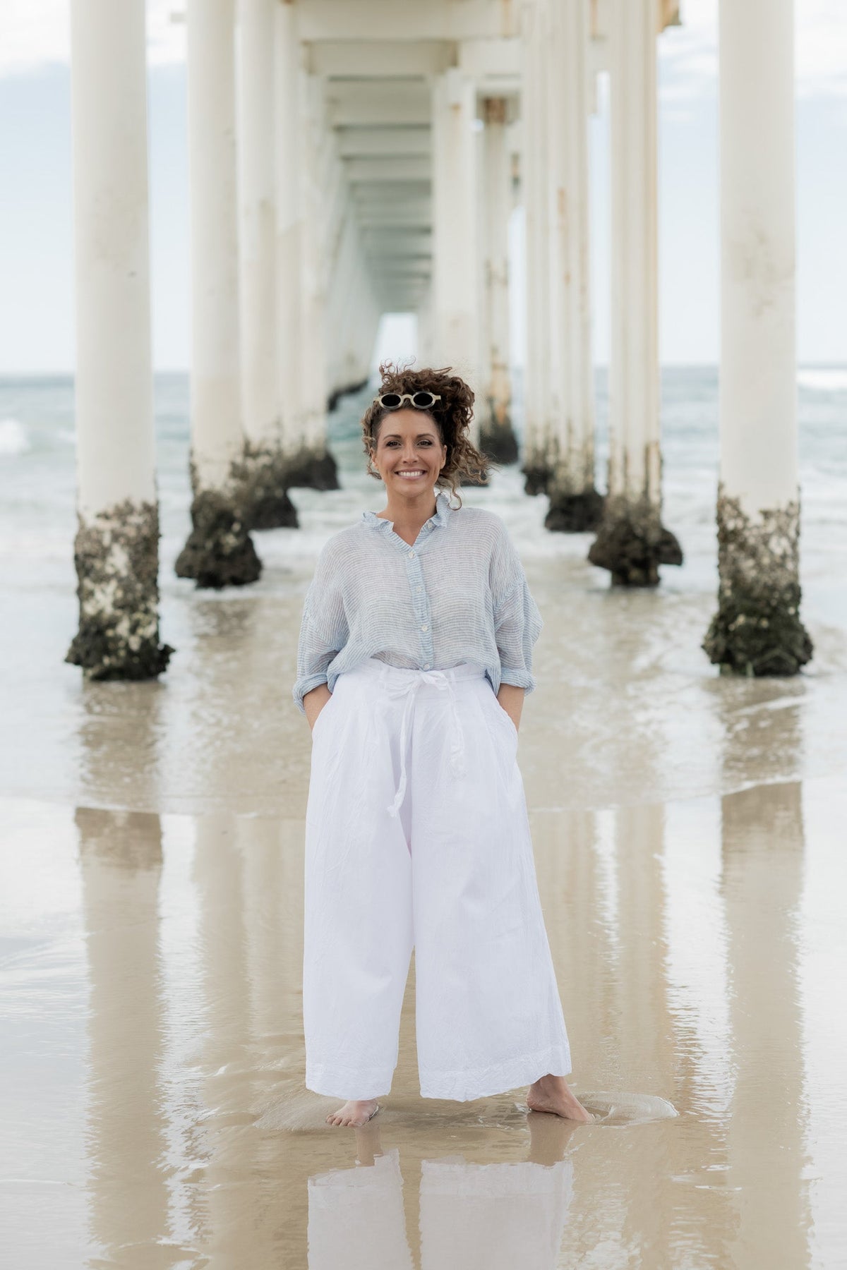 Harriet Trouser - Cotton Poplin - MegbyDesign