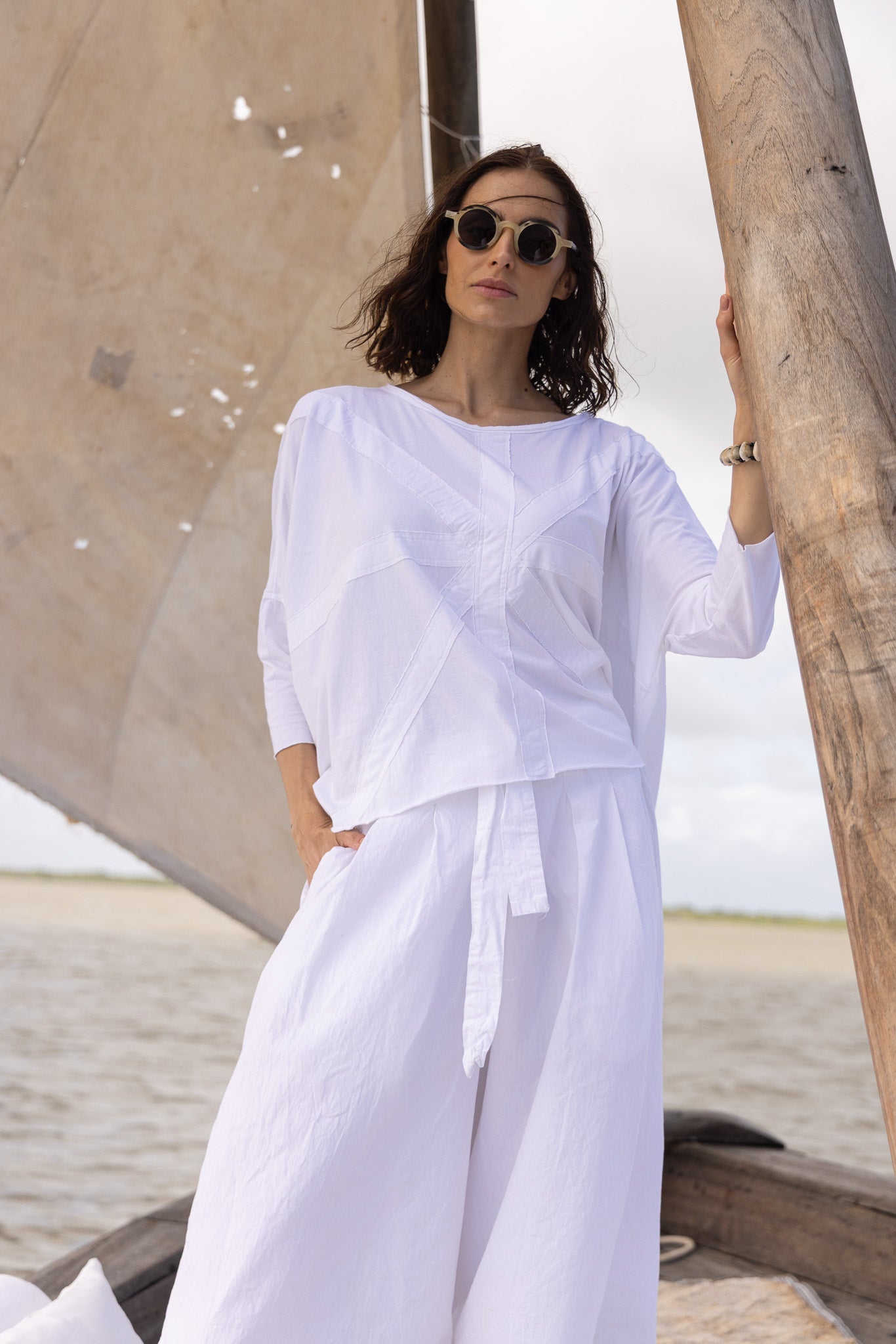 Harriet Trouser - Cotton Poplin - MegbyDesign