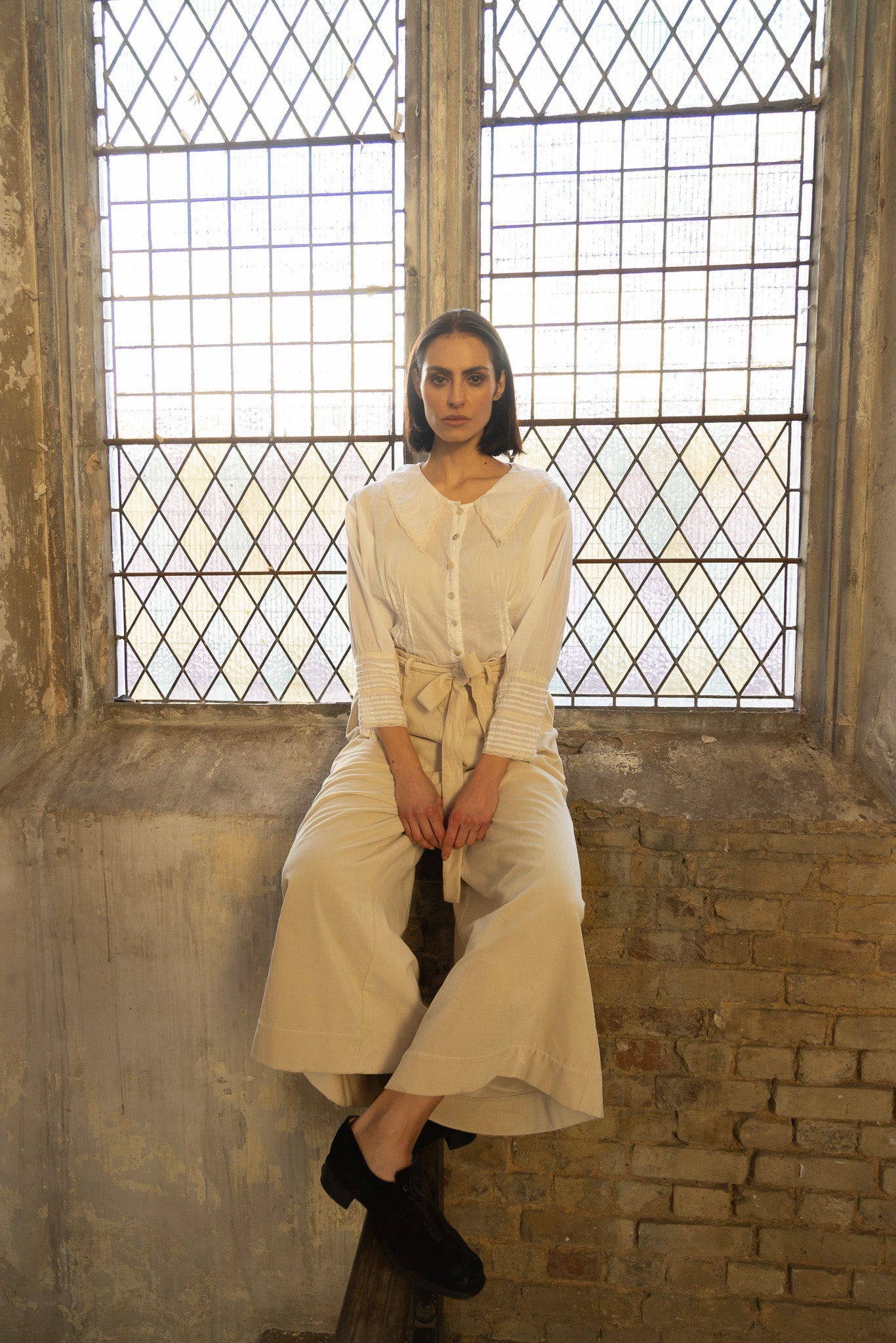 Harriet Trouser - Cotton Velvet - MegbyDesign