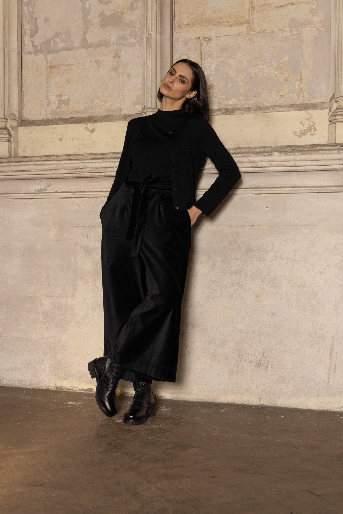 Harriet Trouser - Cotton Velvet - MegbyDesign