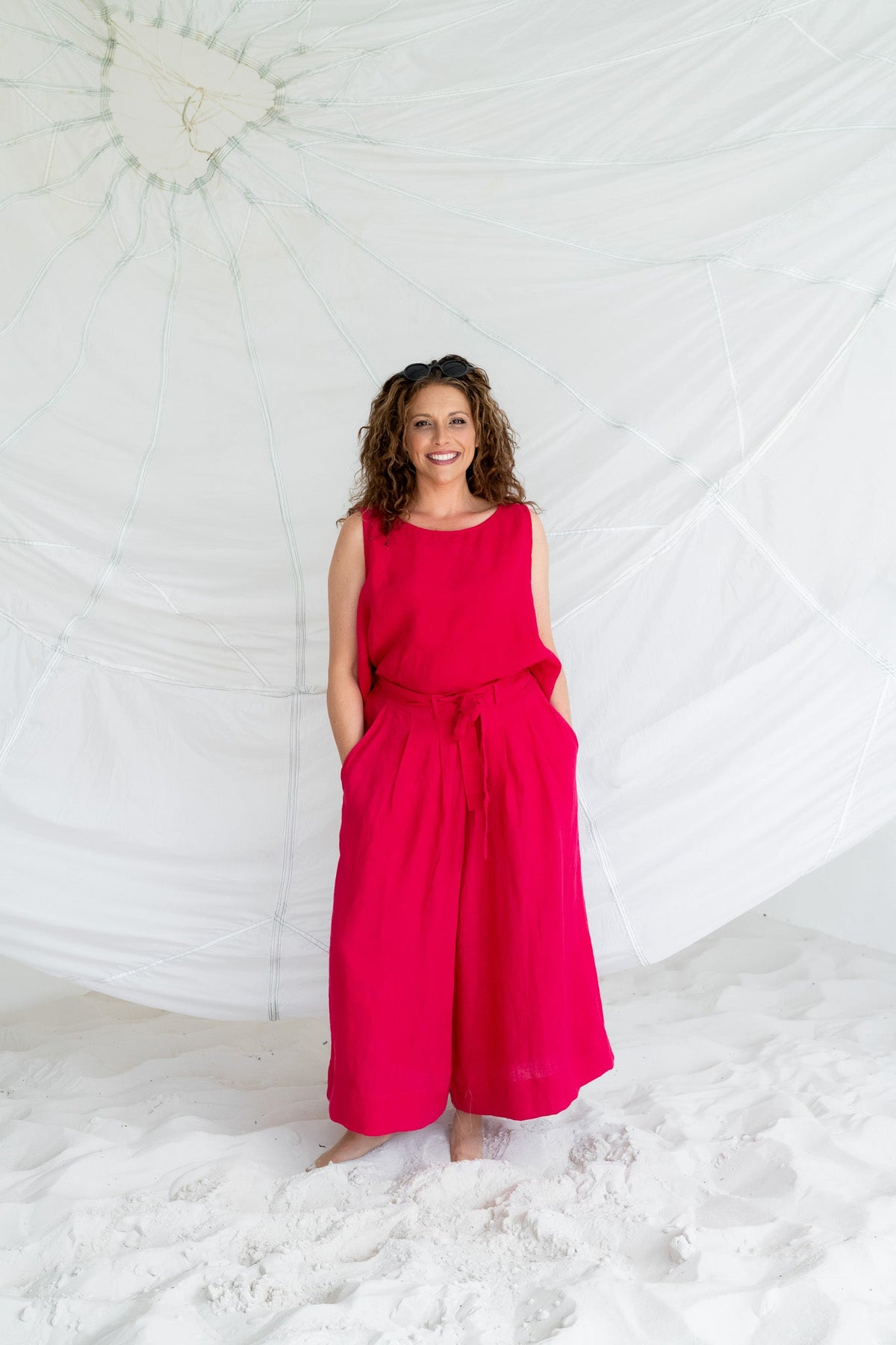 Harriet Trousers - Linen - MegbyDesign
