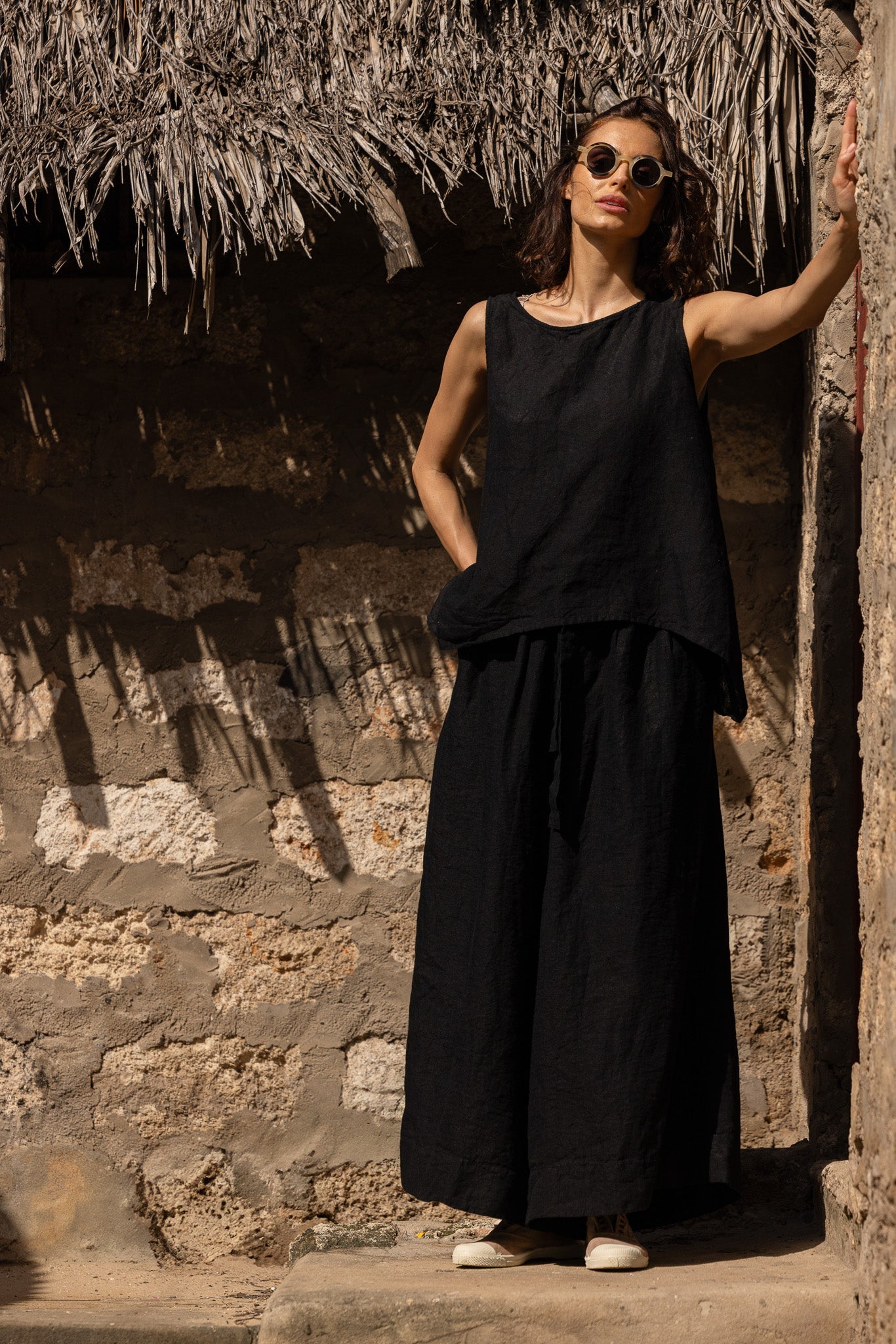 Harriet Trousers - Linen - MegbyDesign