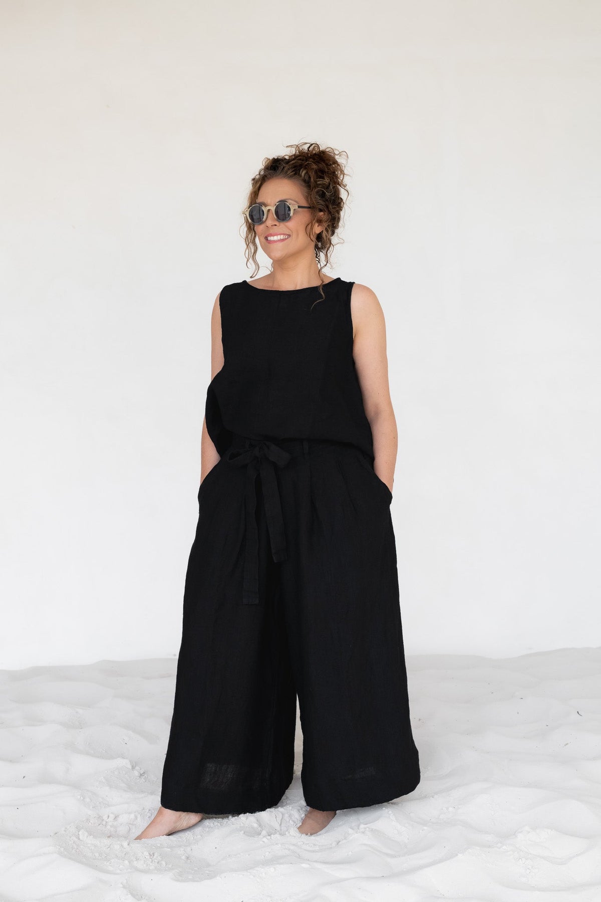 Harriet Trousers - Linen - MegbyDesign