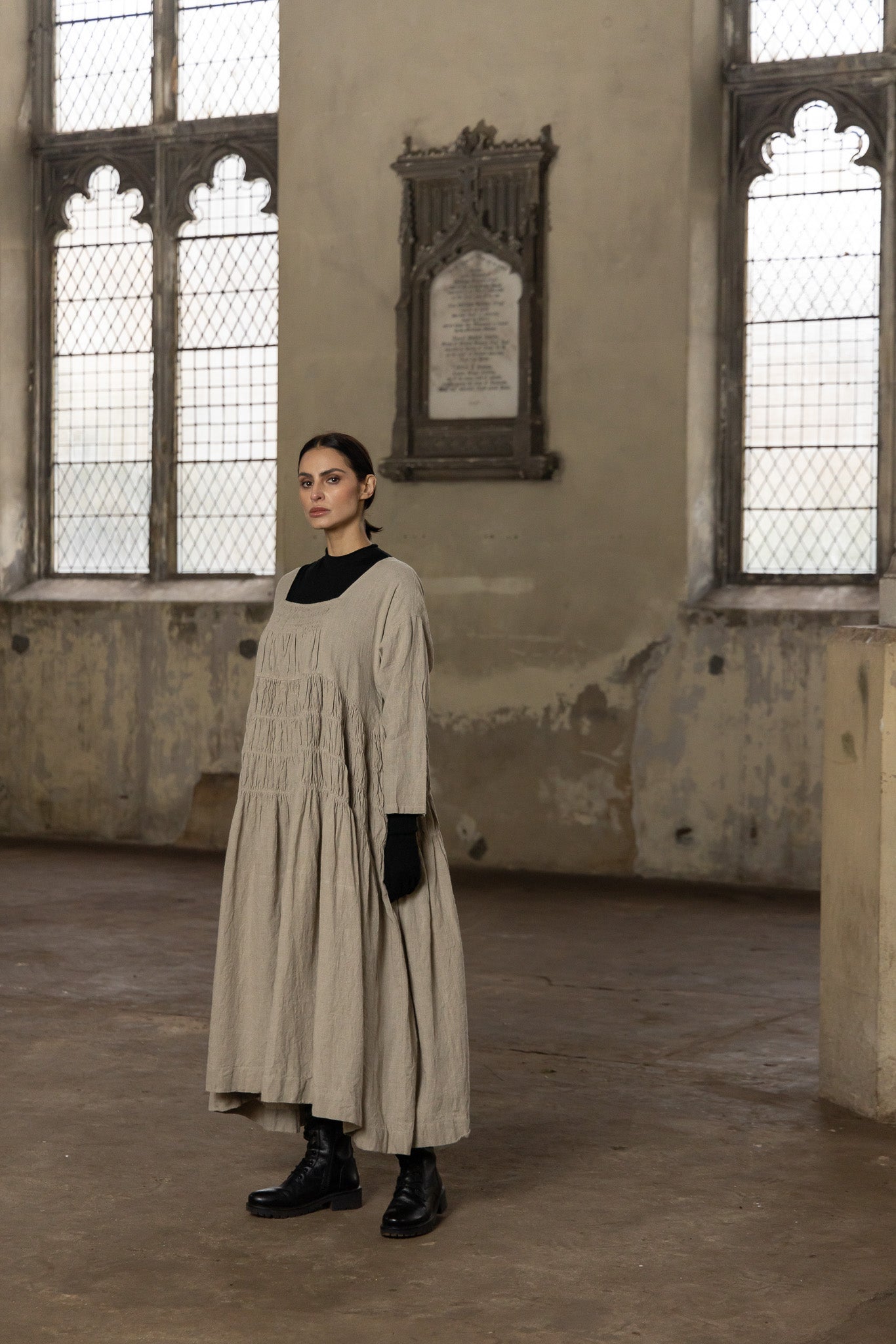 Helena Dress Long - Linen - MegbyDesign