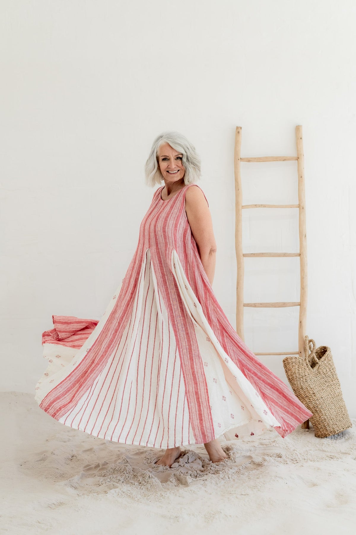 Inaya Dress - Linen - MegbyDesign