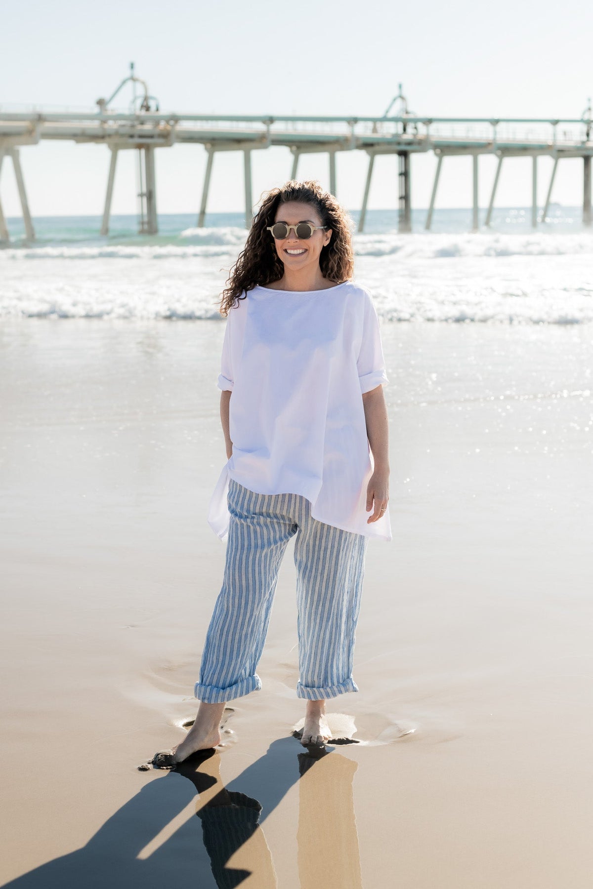 Kirra Pant - Linen - MegbyDesign