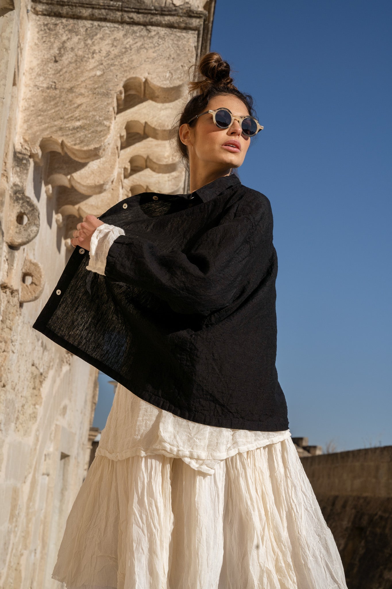 Libby Shirt - Linen - MegbyDesign