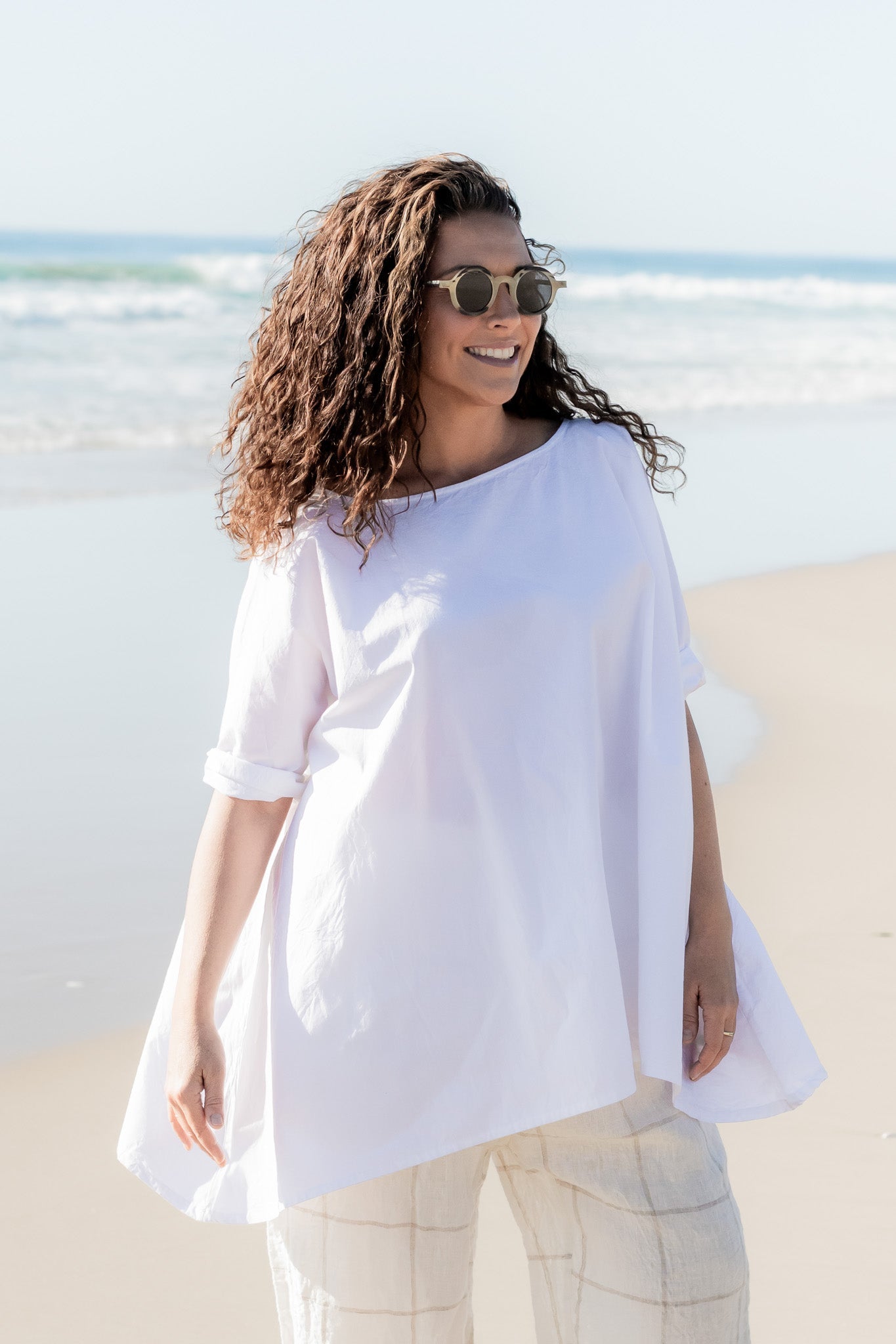 Manon Top - Cotton Poplin - MegbyDesign