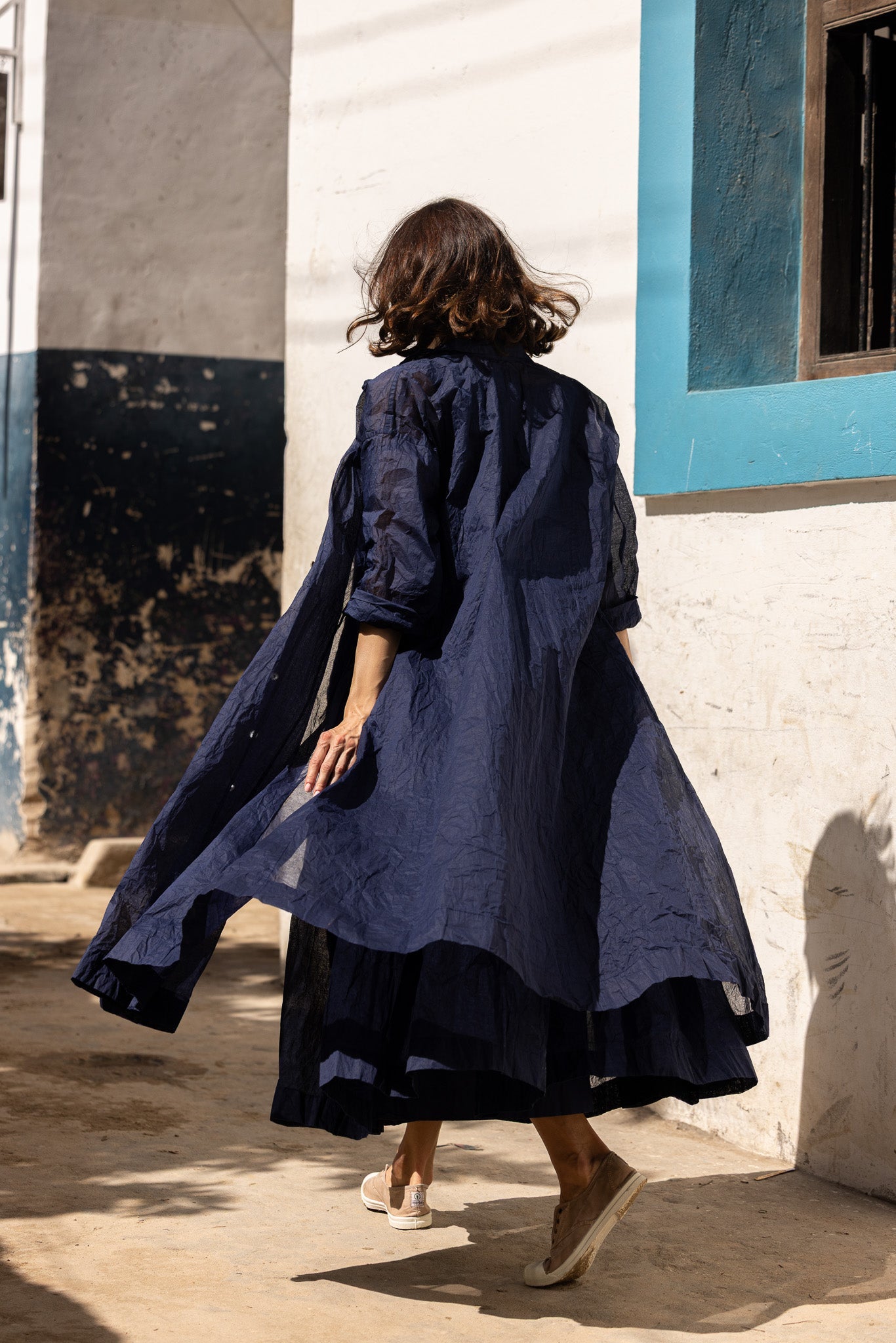 Minerva Jacket - Cotton Organdy - MegbyDesign