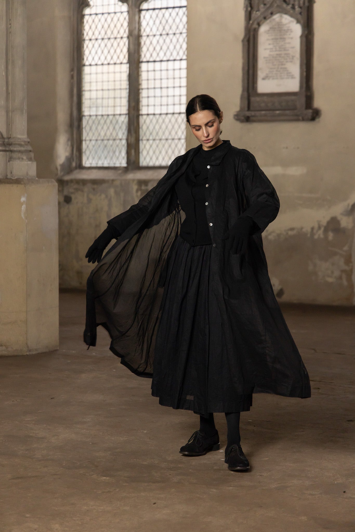 Minerva Jacket - Cotton Organdy - MegbyDesign