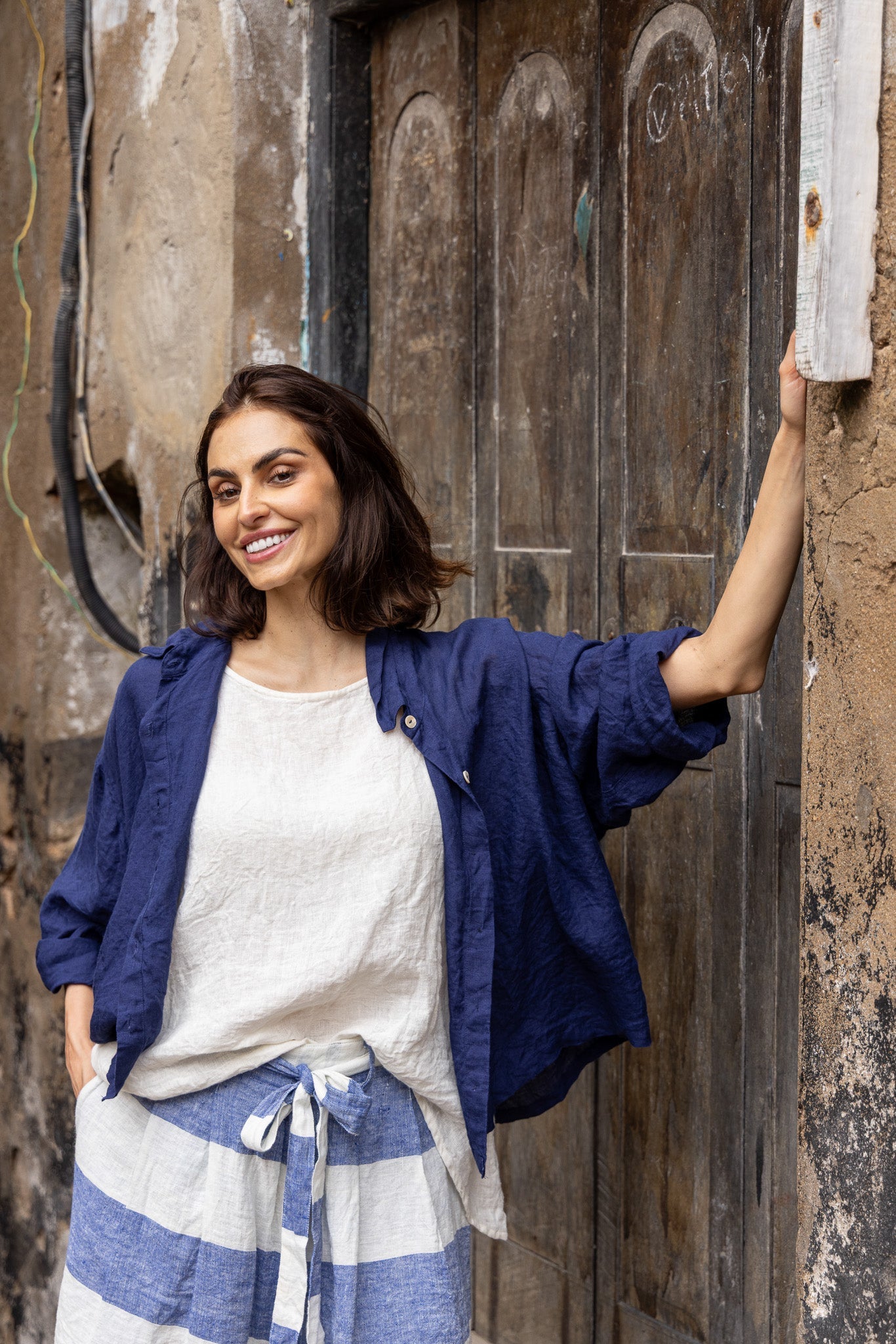 Moyo Shirt - Linen - MegbyDesign