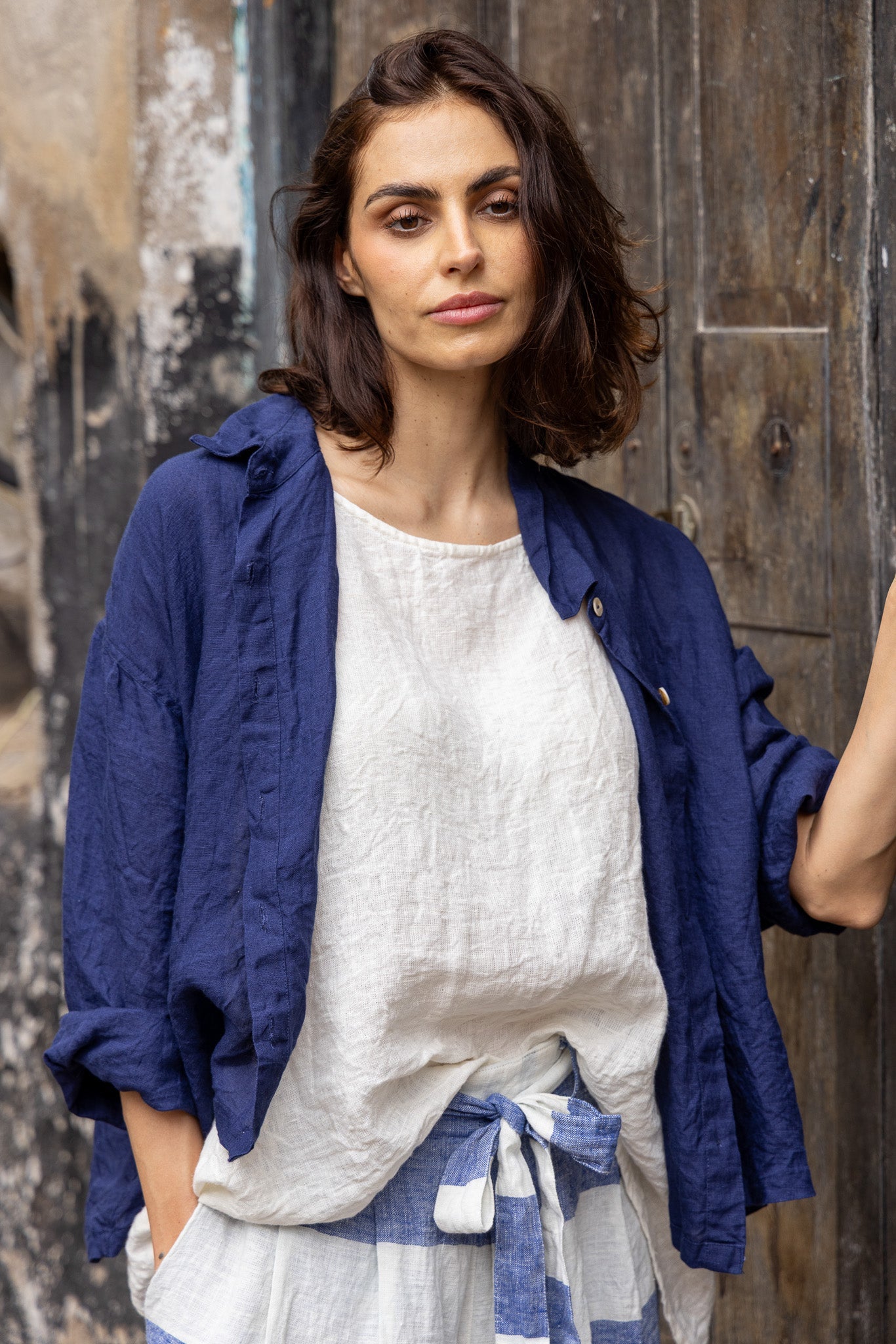 Moyo Shirt - Linen - MegbyDesign